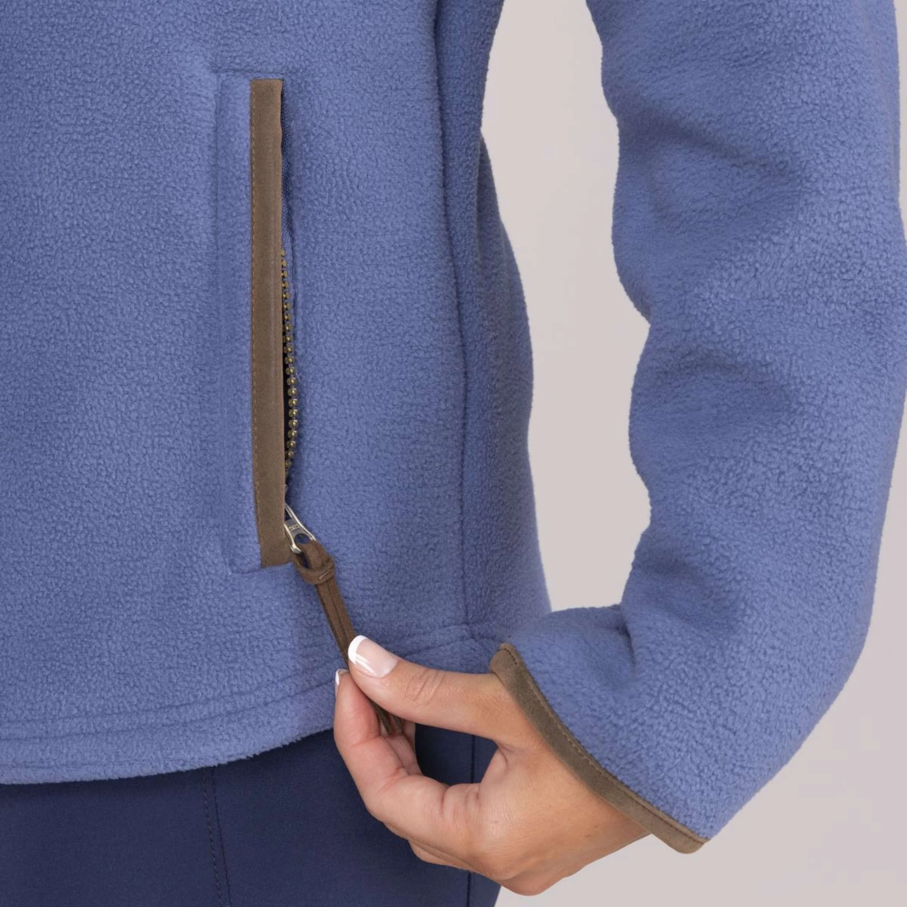 Aubrion by Shires Pull Original Fleece Bleu - Image 27