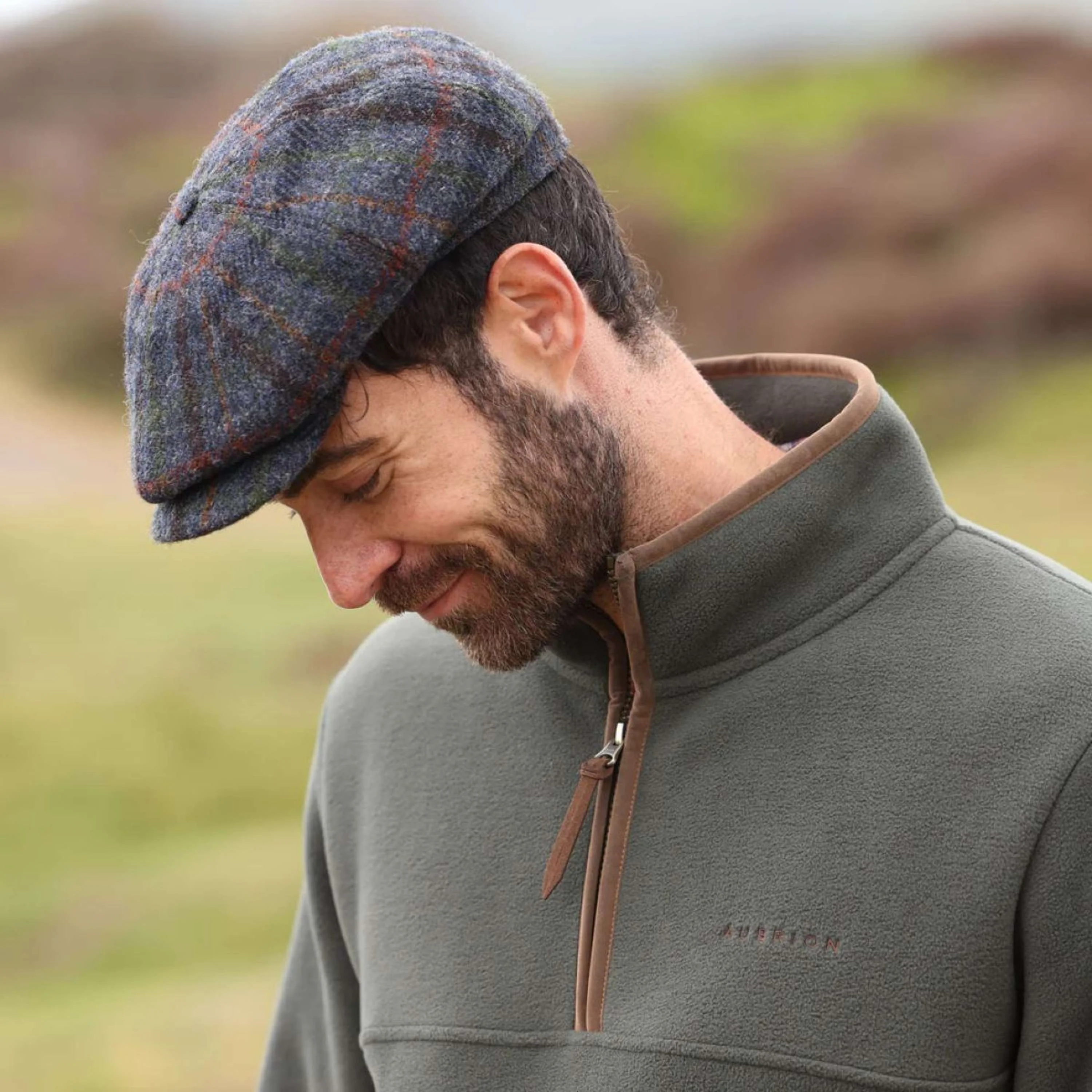 Aubrion by Shires Pull Original Fleece Hommes Vert - Image 2