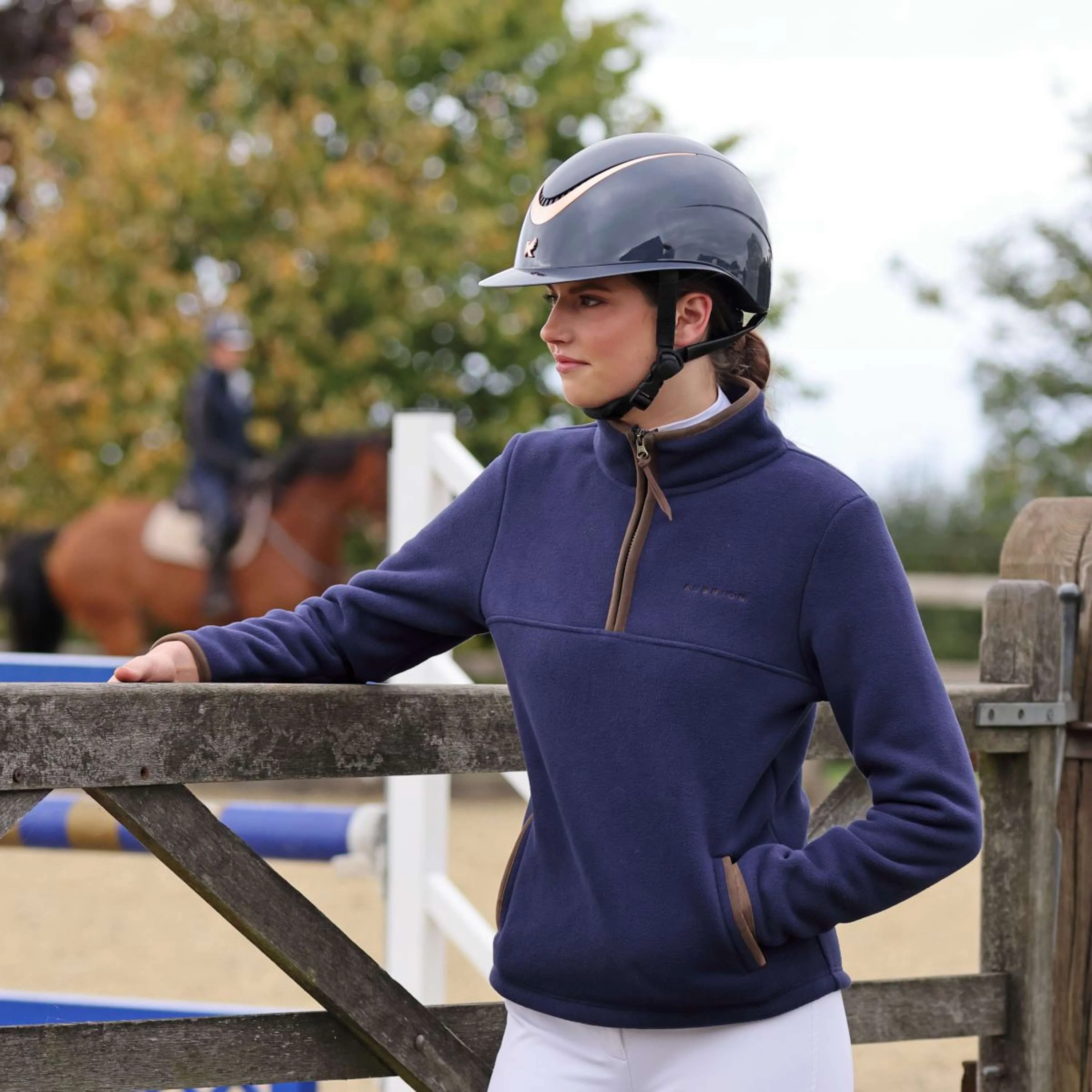 Aubrion by Shires Pull Original Fleece Marin - Image 2