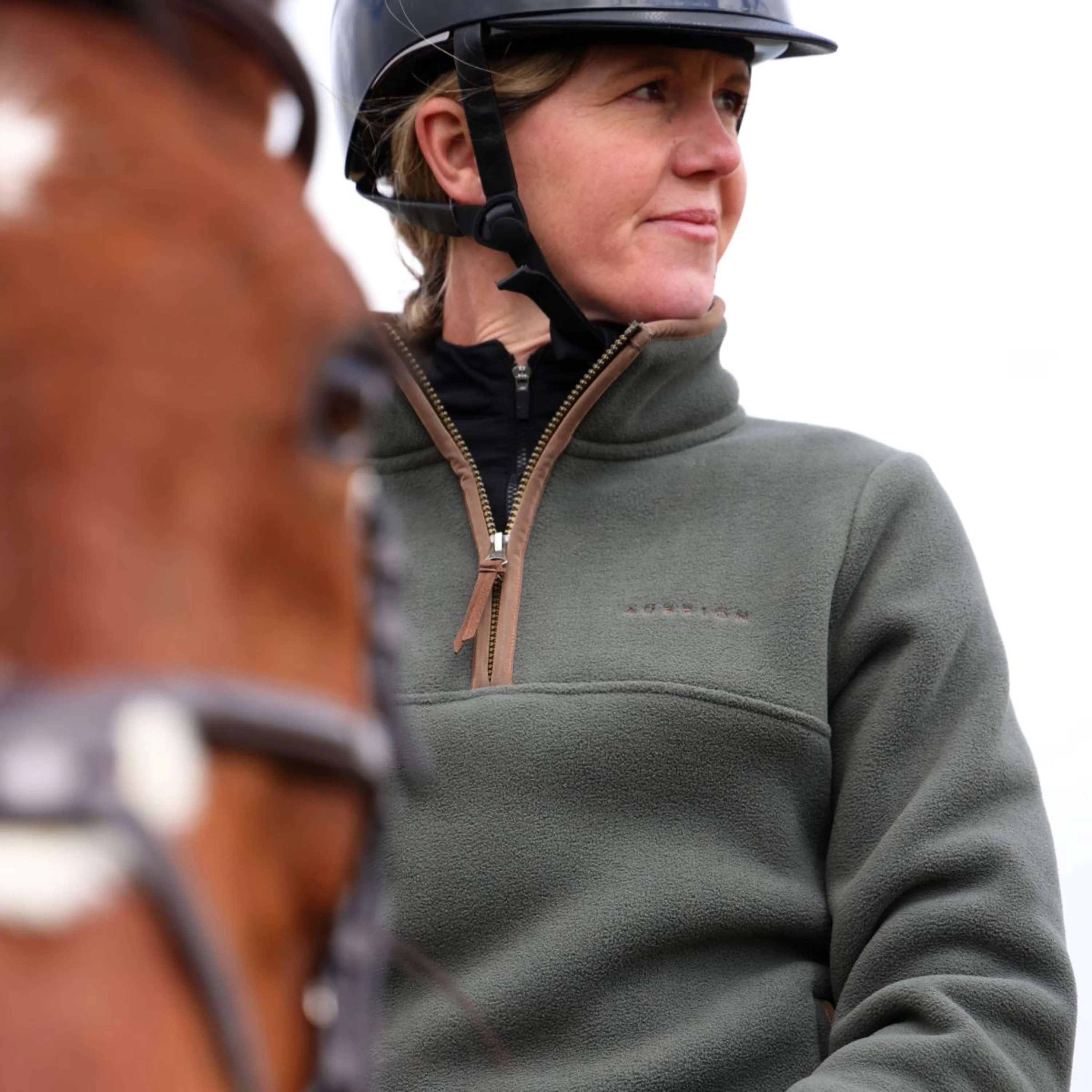 Aubrion by Shires Pull Original Fleece Vert - Image 6