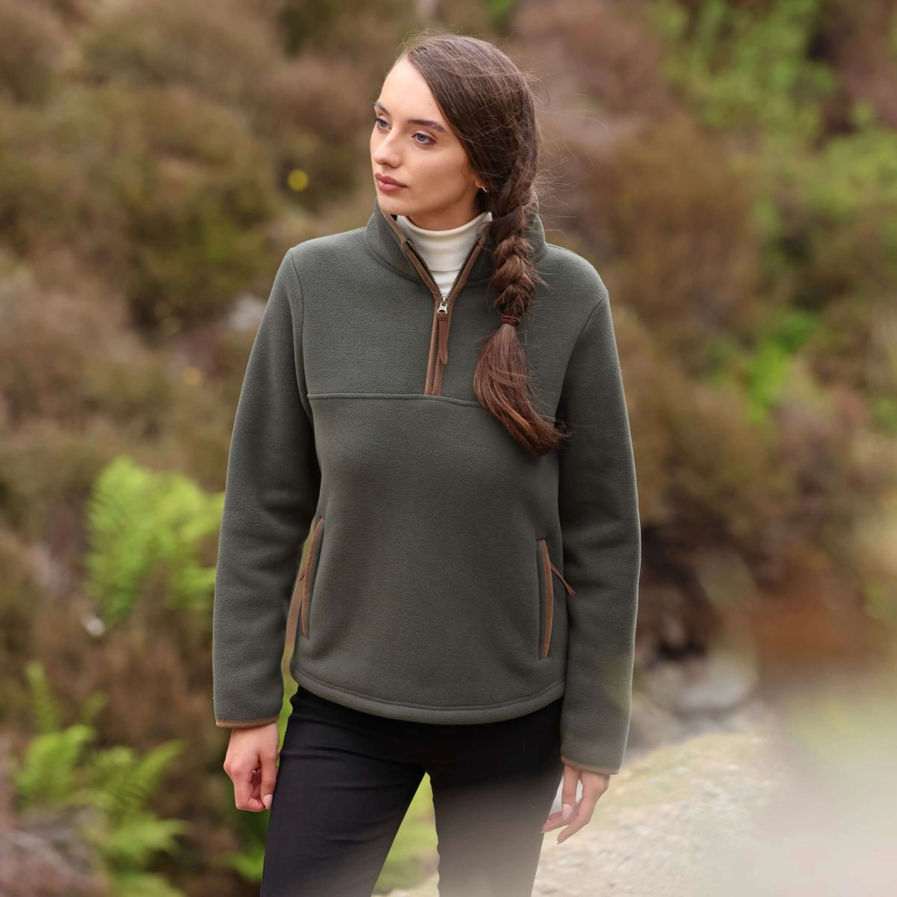 Aubrion by Shires Pull Original Fleece Vert - Image 7