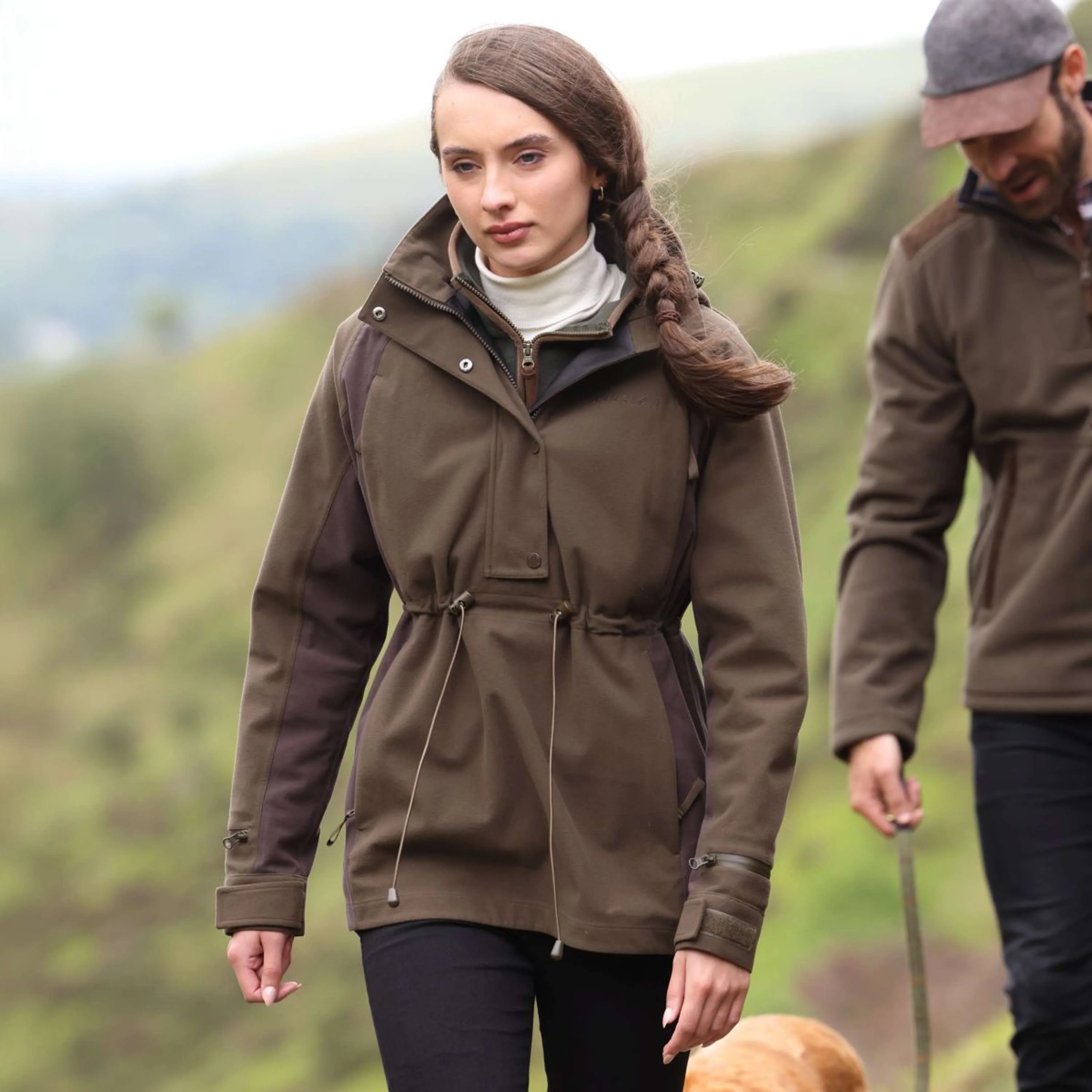 Aubrion by Shires Pullover Heritage Olive foncé - Image 21