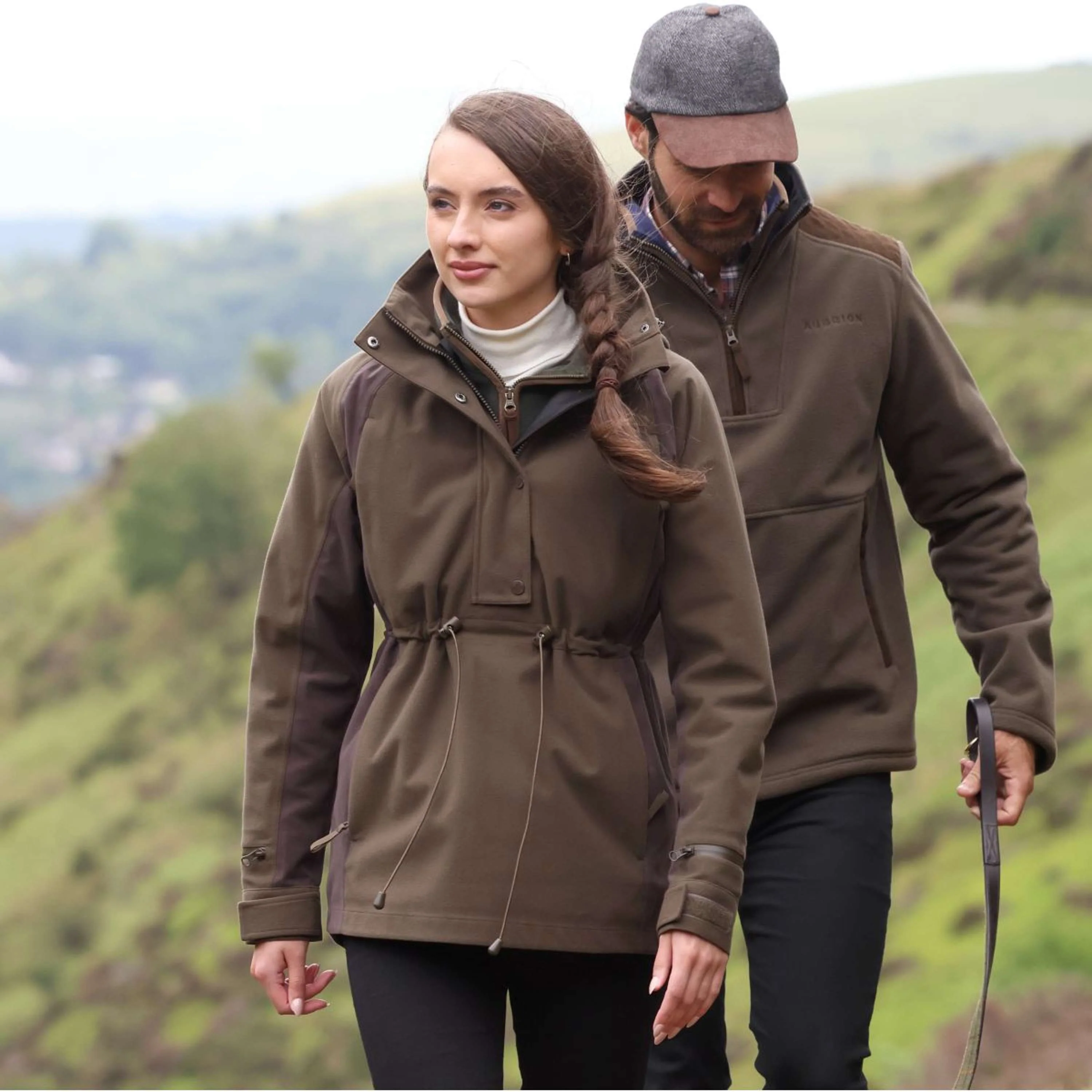 Aubrion by Shires Pullover Heritage Olive foncé - Image 22