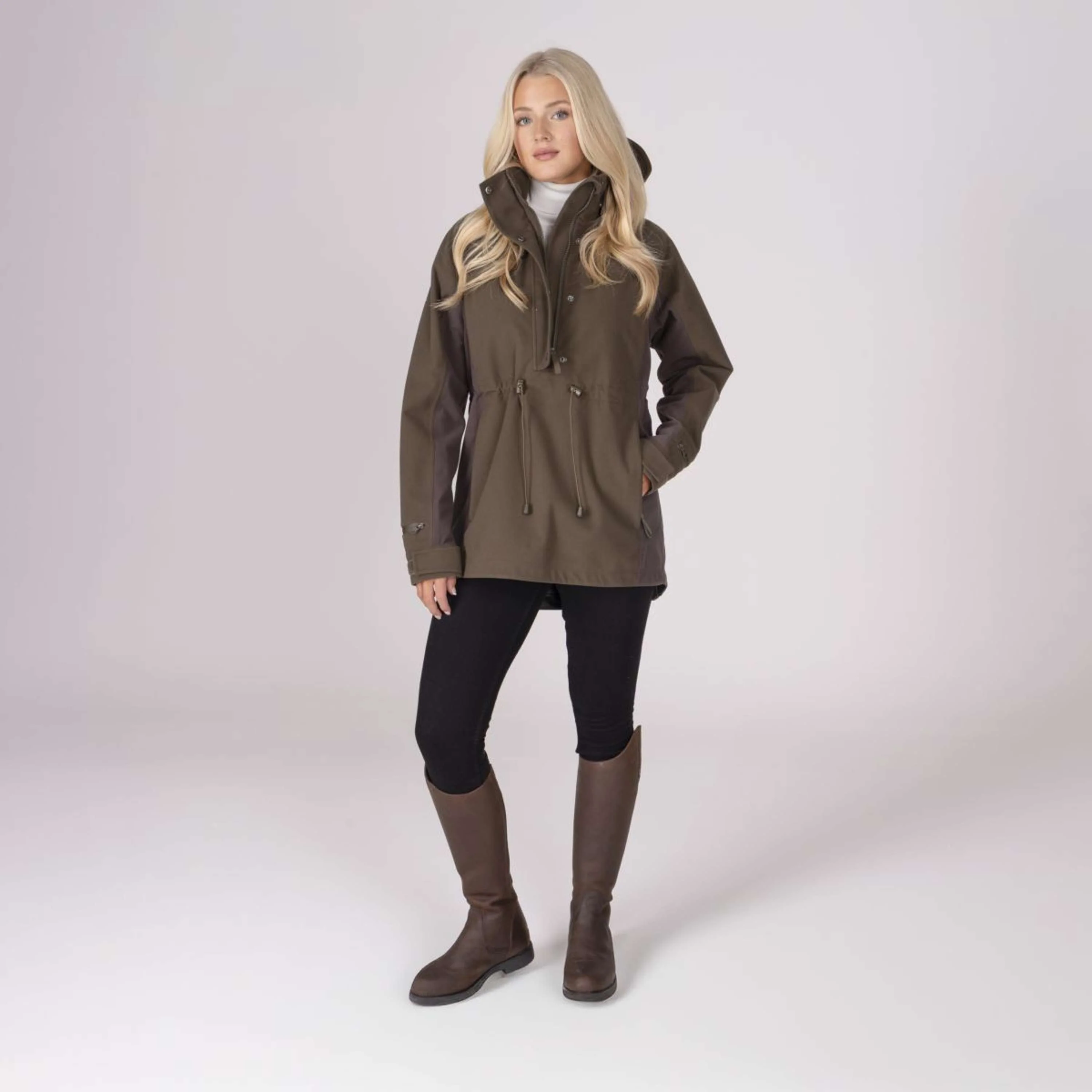 Aubrion by Shires Pullover Heritage Olive foncé - Image 24