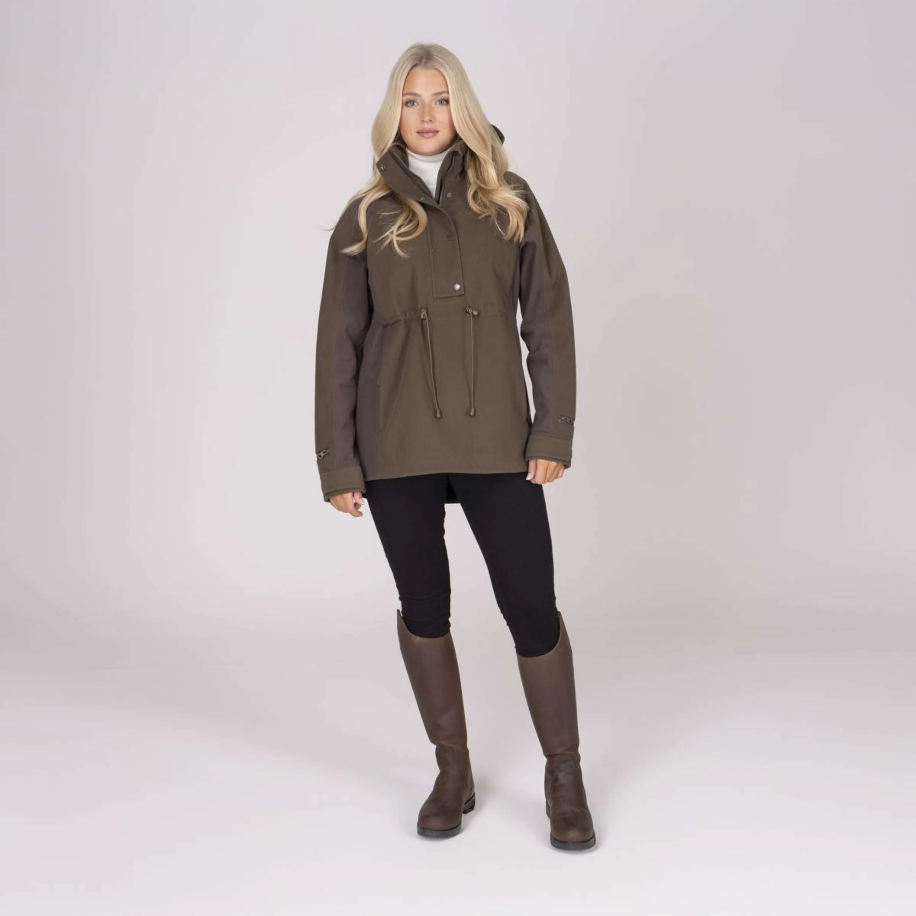 Aubrion by Shires Pullover Heritage Olive foncé - Image 25