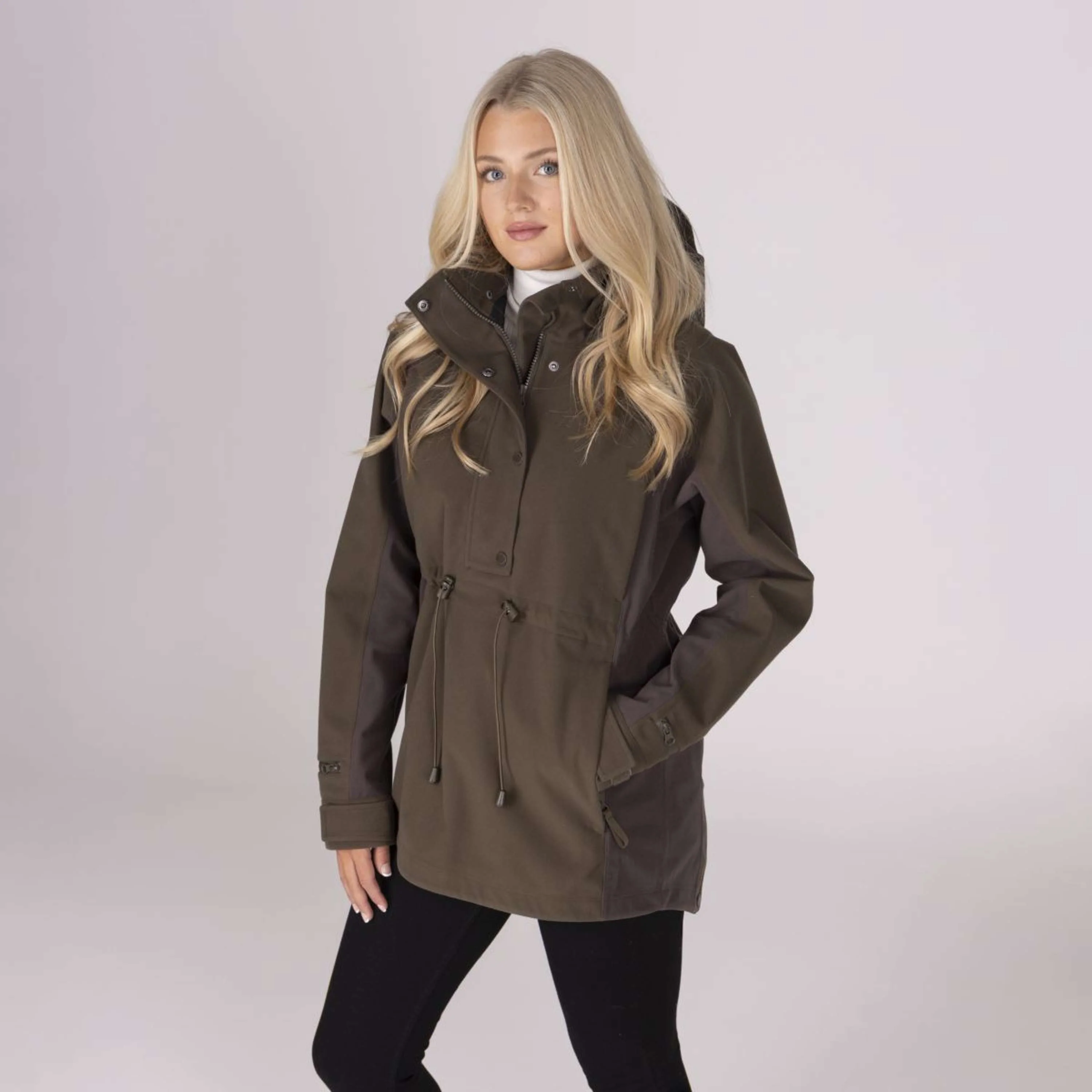 Aubrion by Shires Pullover Heritage Olive foncé - Image 31