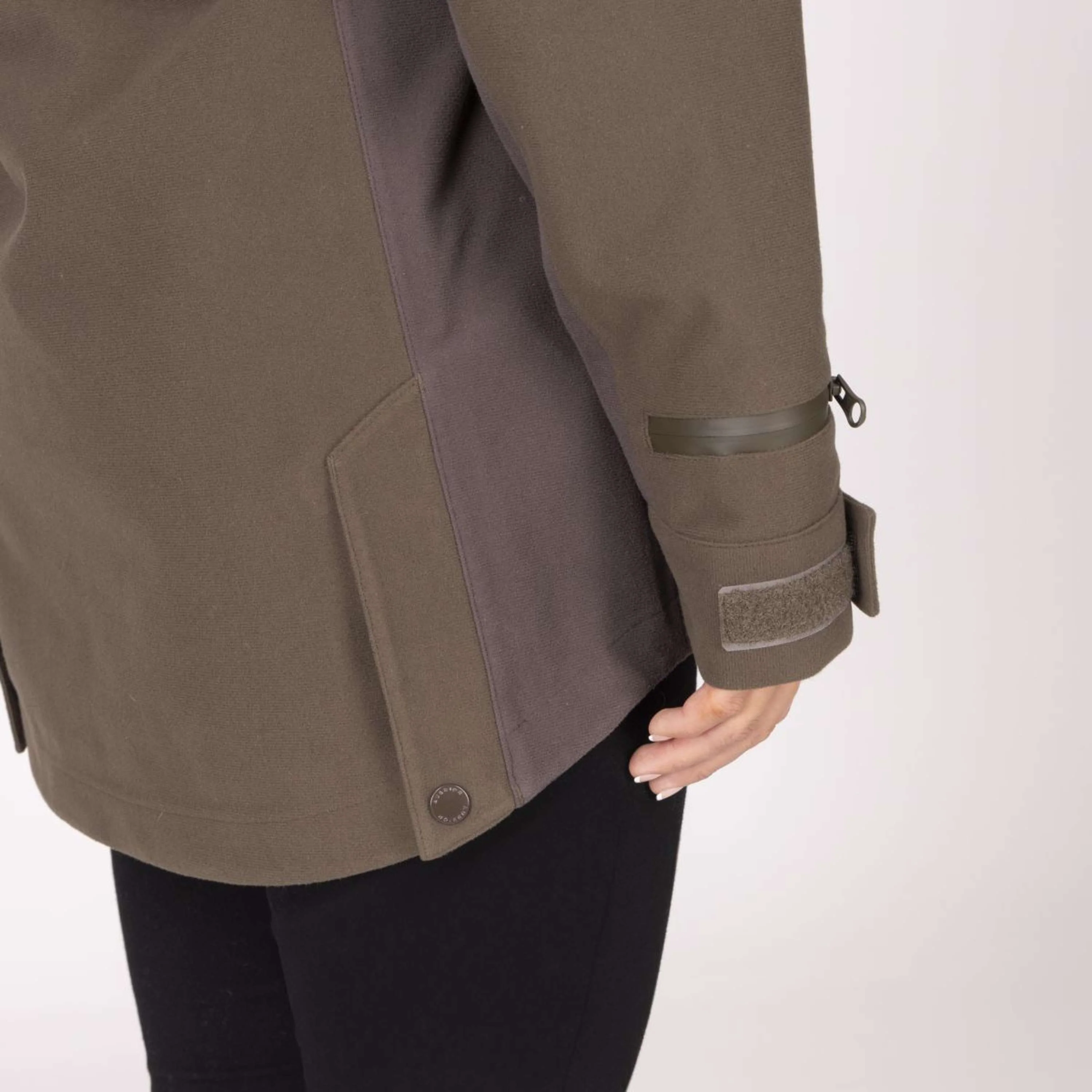 Aubrion by Shires Pullover Heritage Olive foncé - Image 36