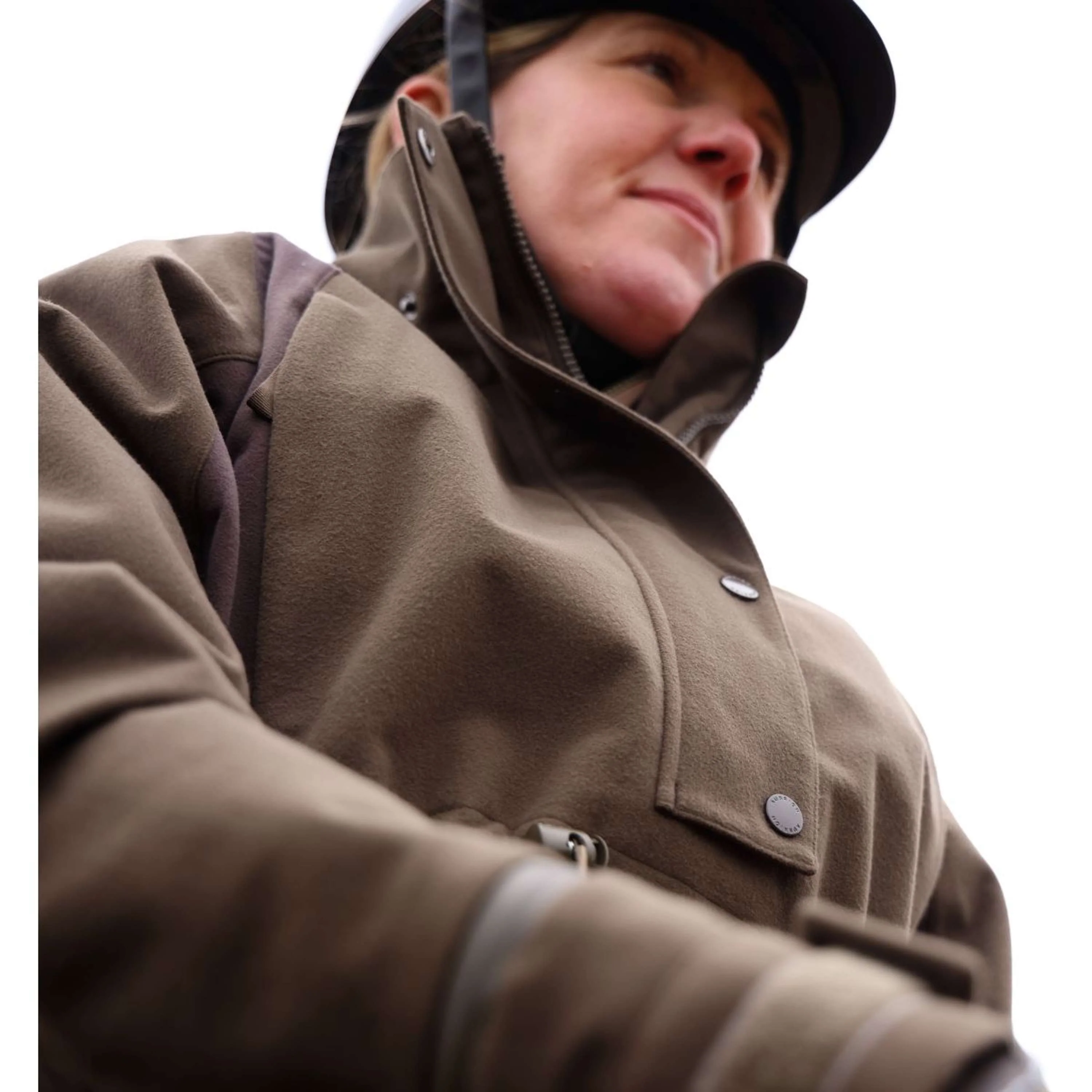 Aubrion by Shires Pullover Heritage Olive foncé - Image 4
