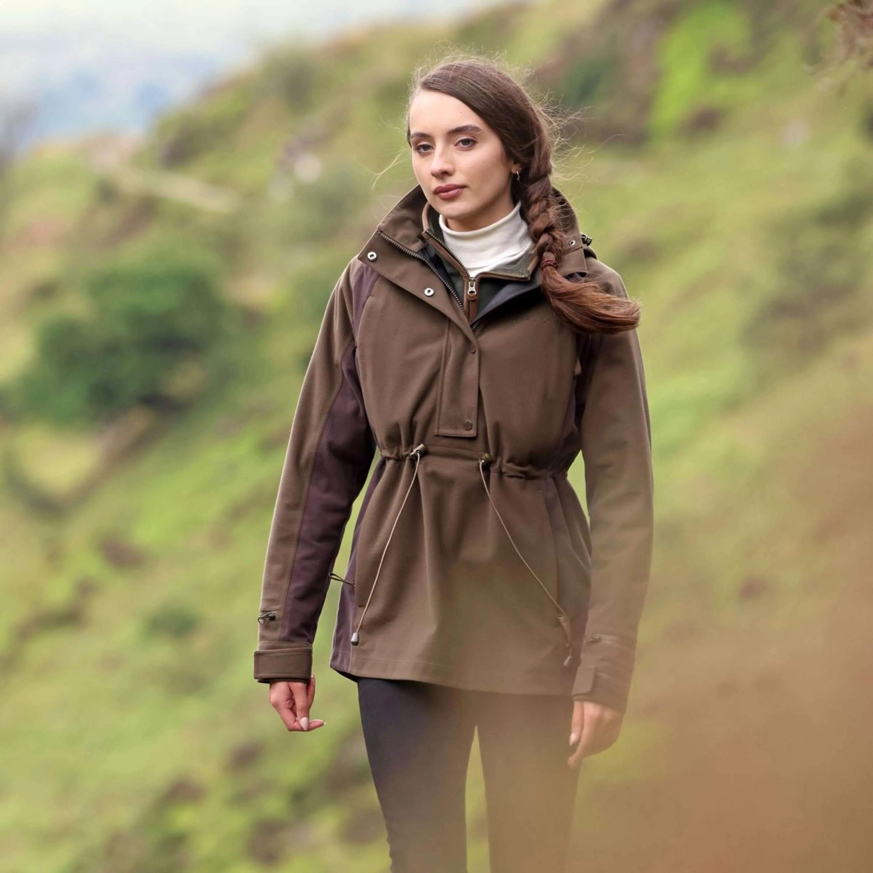 Aubrion by Shires Pullover Heritage Olive foncé - Image 41