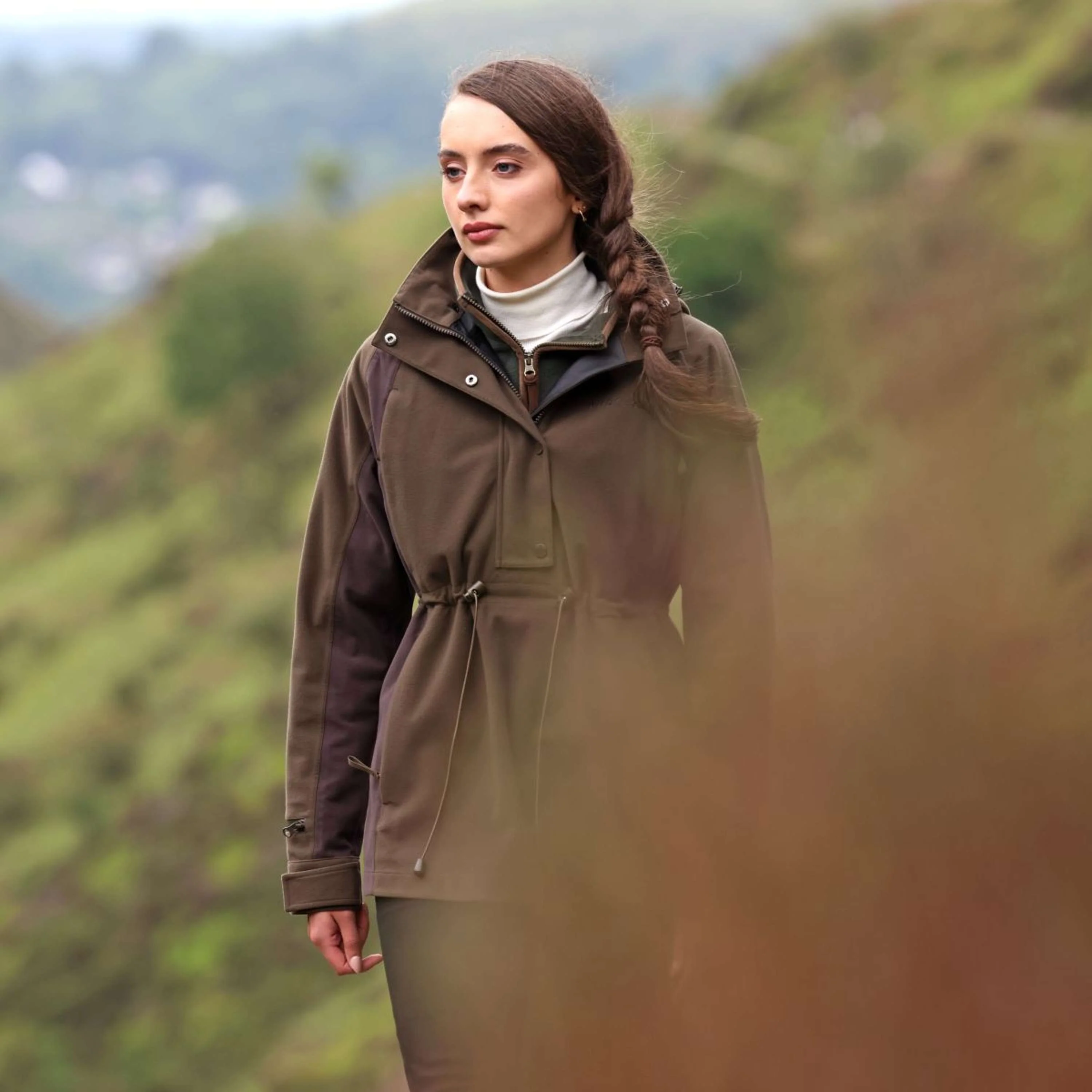 Aubrion by Shires Pullover Heritage Olive foncé - Image 42
