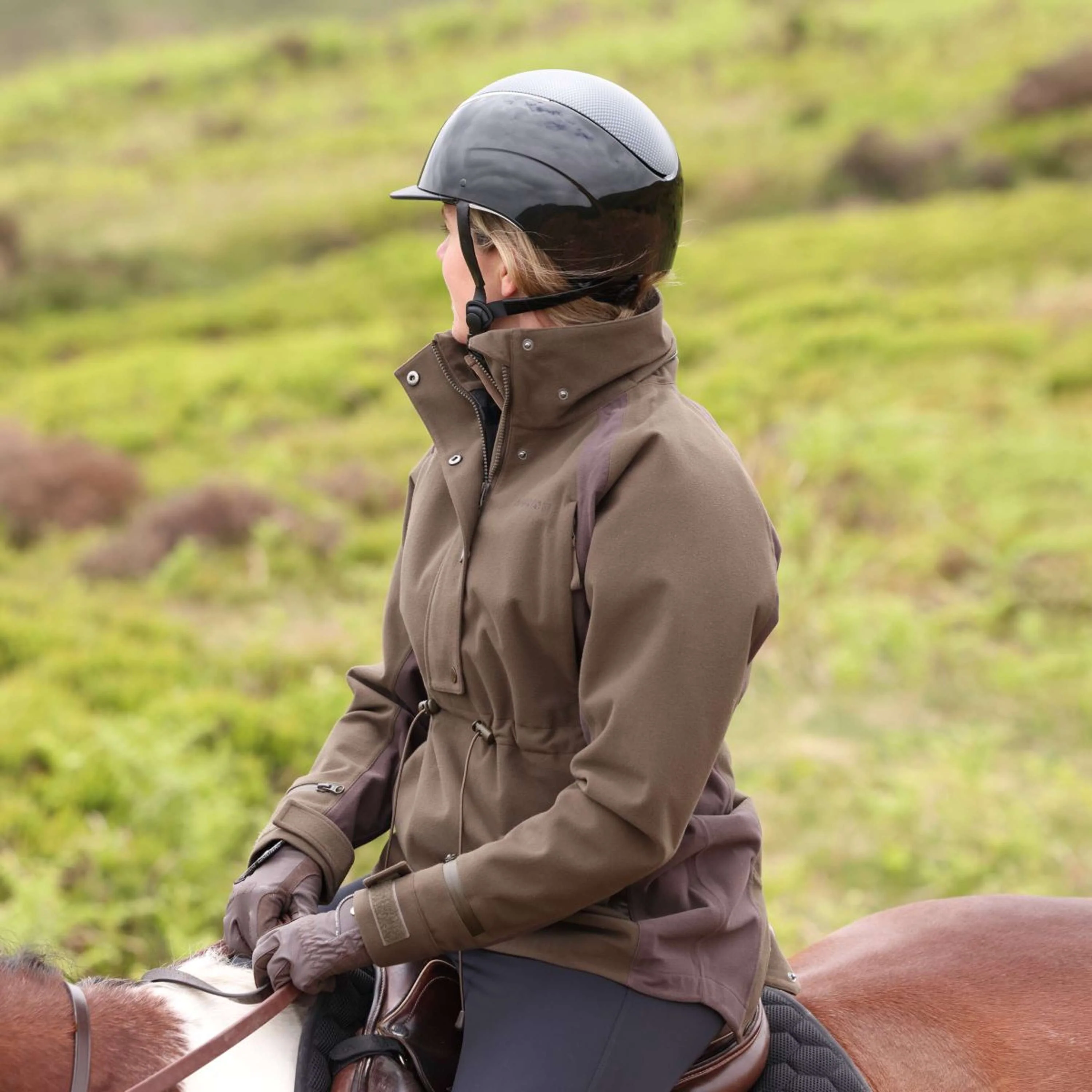 Aubrion by Shires Pullover Heritage Olive foncé - Image 9