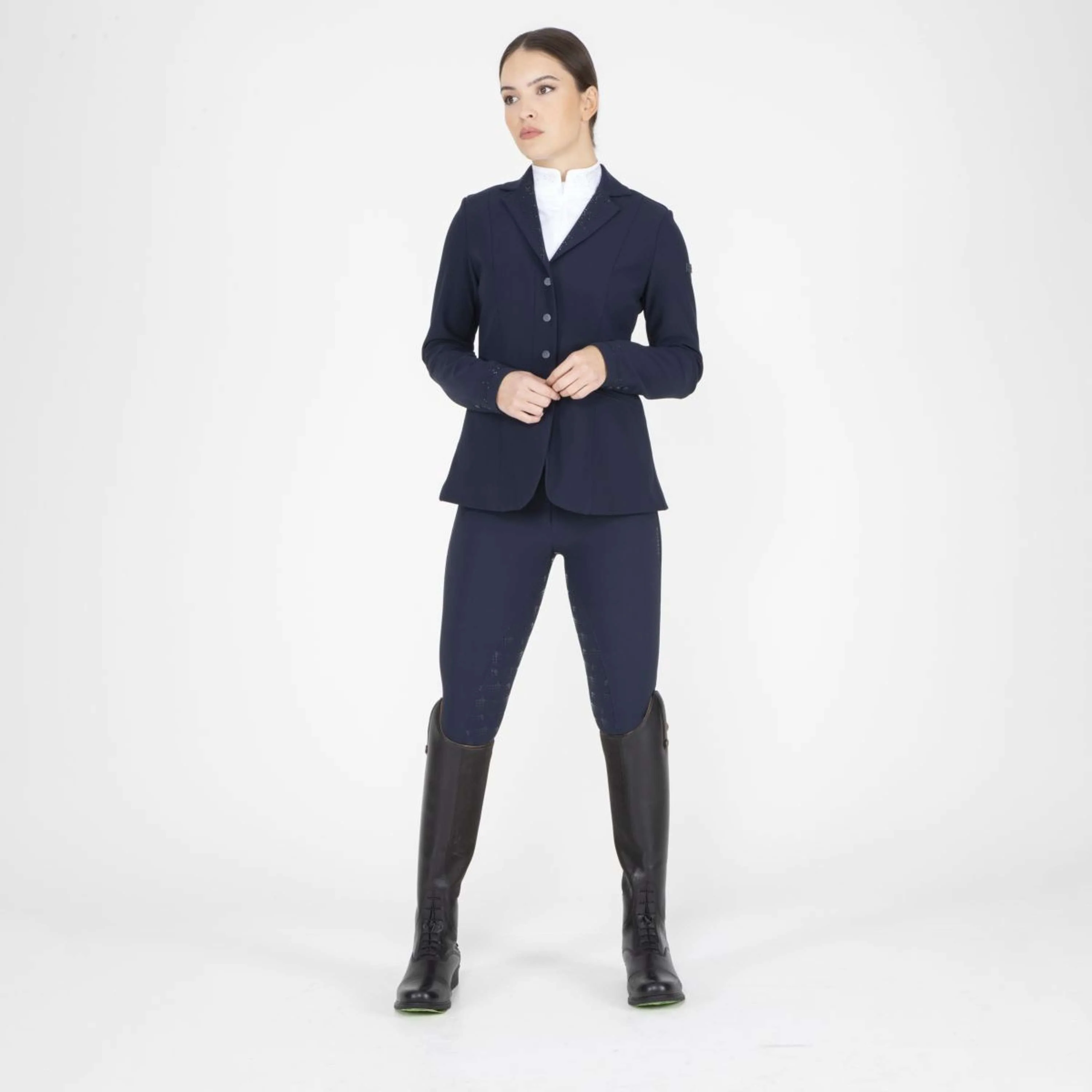 Aubrion by Shires Veste de Concours Optima GX Marin - Image 3