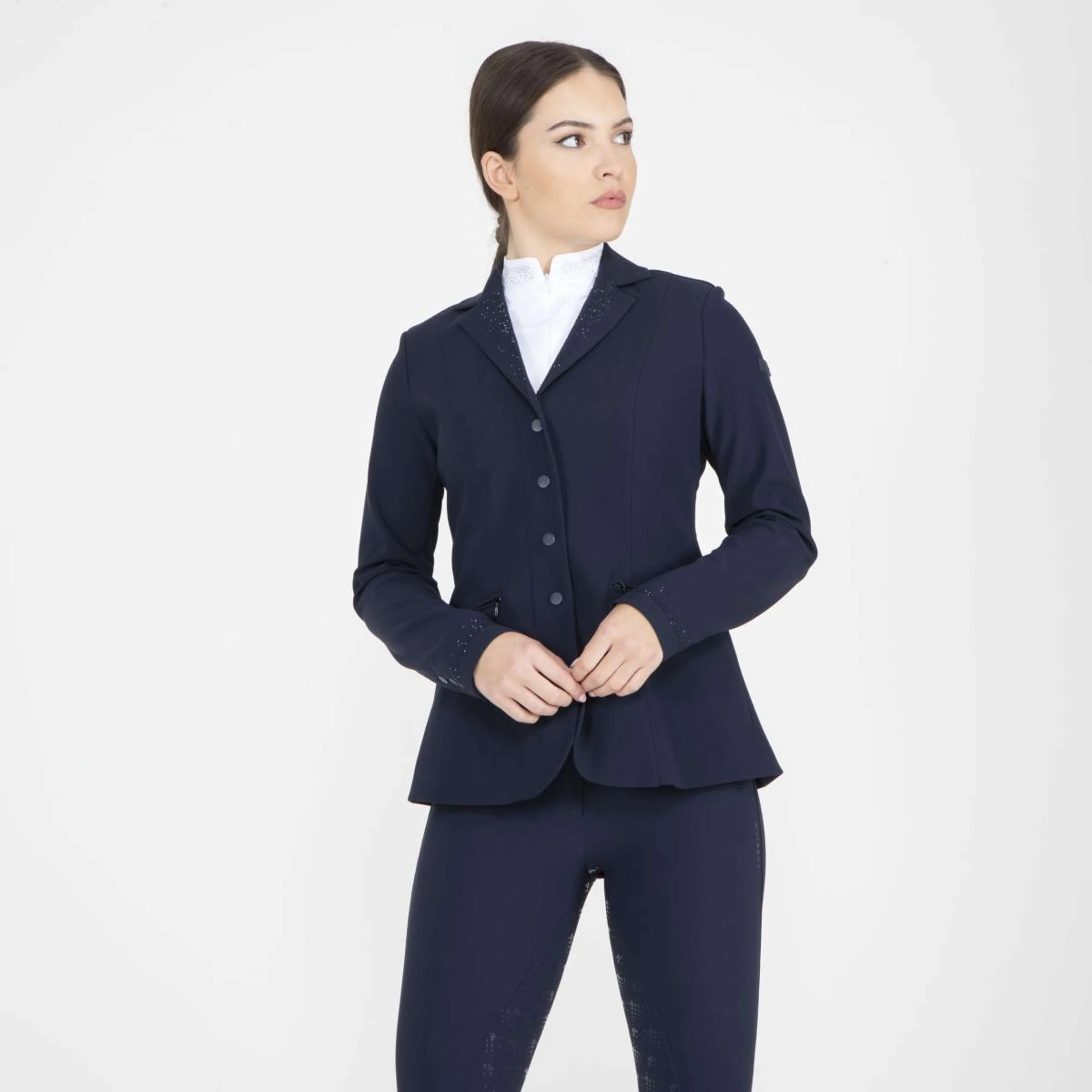 Aubrion by Shires Veste de Concours Optima GX Marin - Image 5