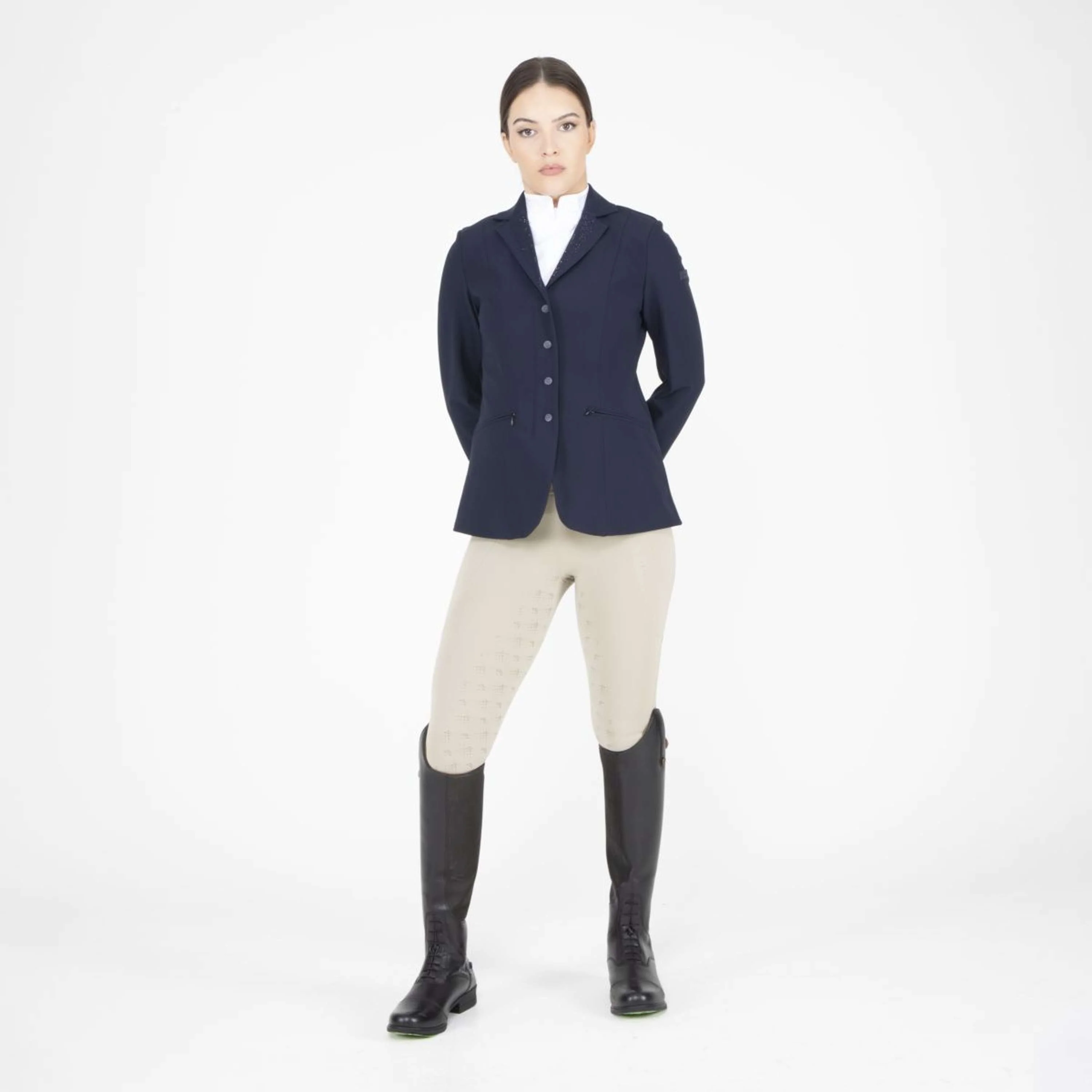 Aubrion by Shires Veste de Concours Optima GX Marin - Image 7