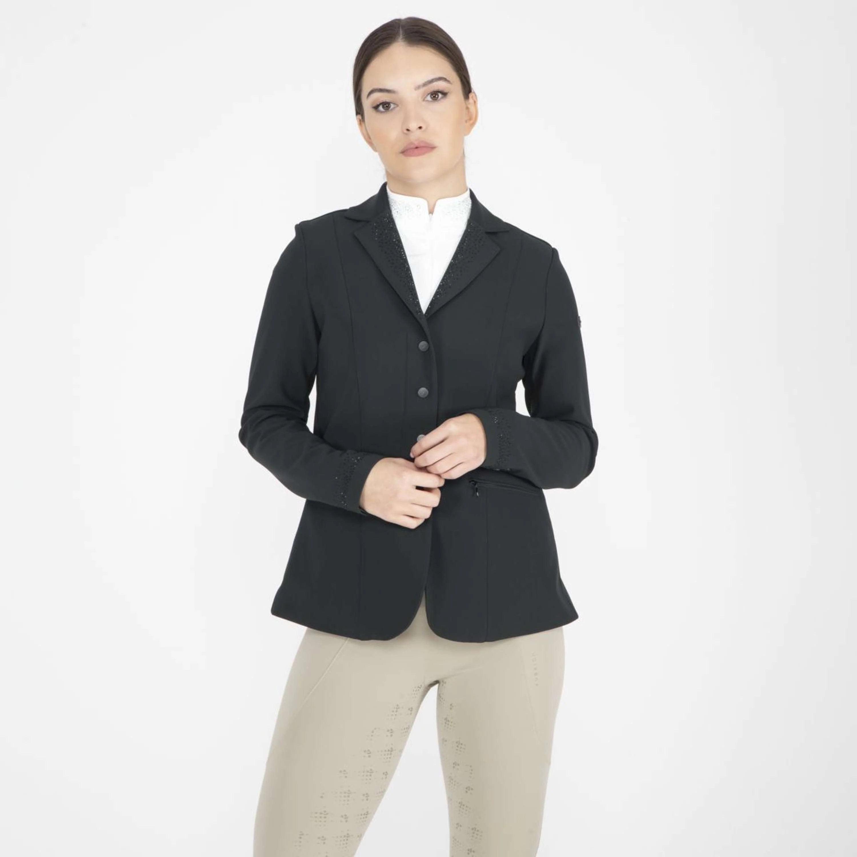 Aubrion by Shires Veste de Concours Optima GX Noir - Image 6