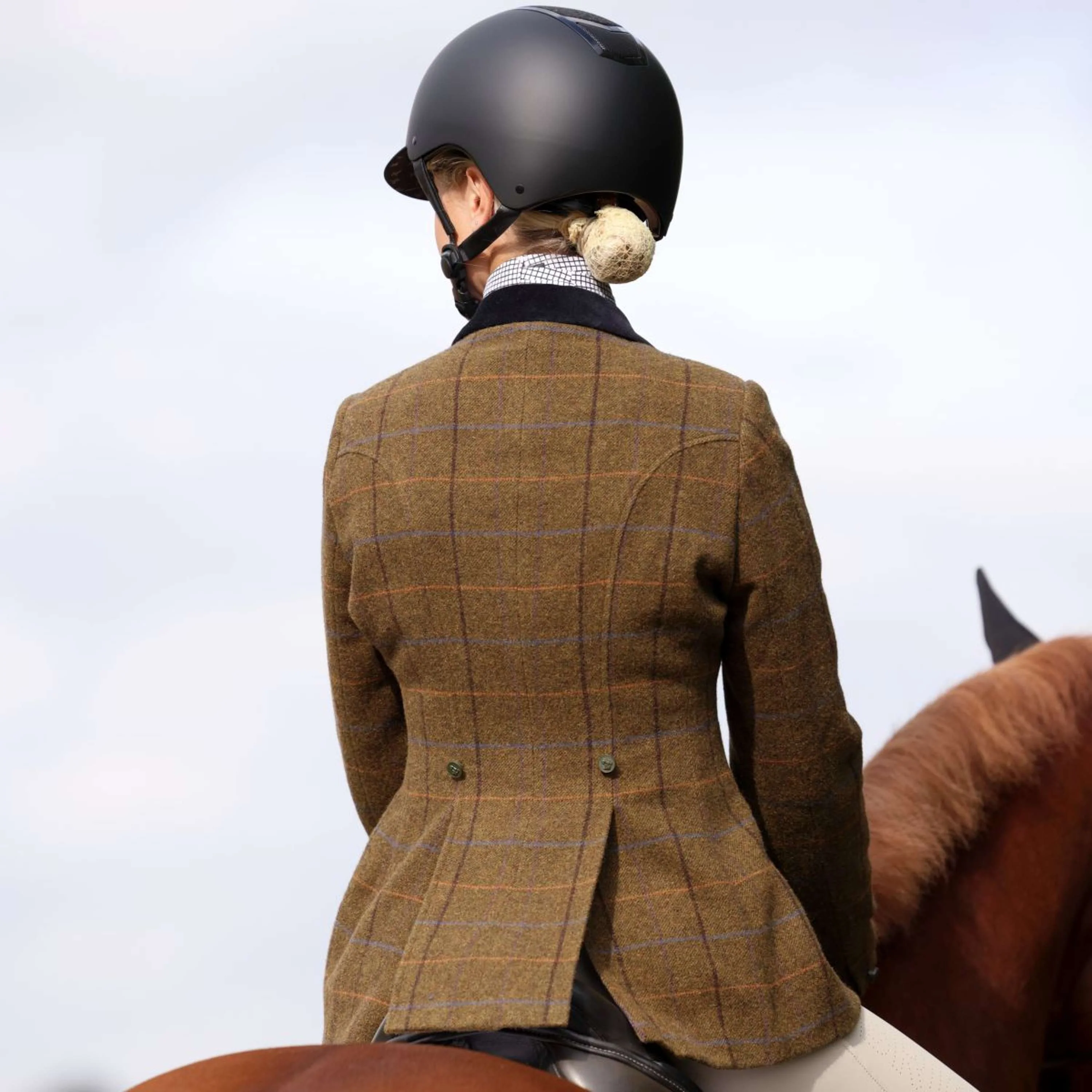 Aubrion by Shires Veste de Concours Saratoga Chêne Brun Check - Image 10
