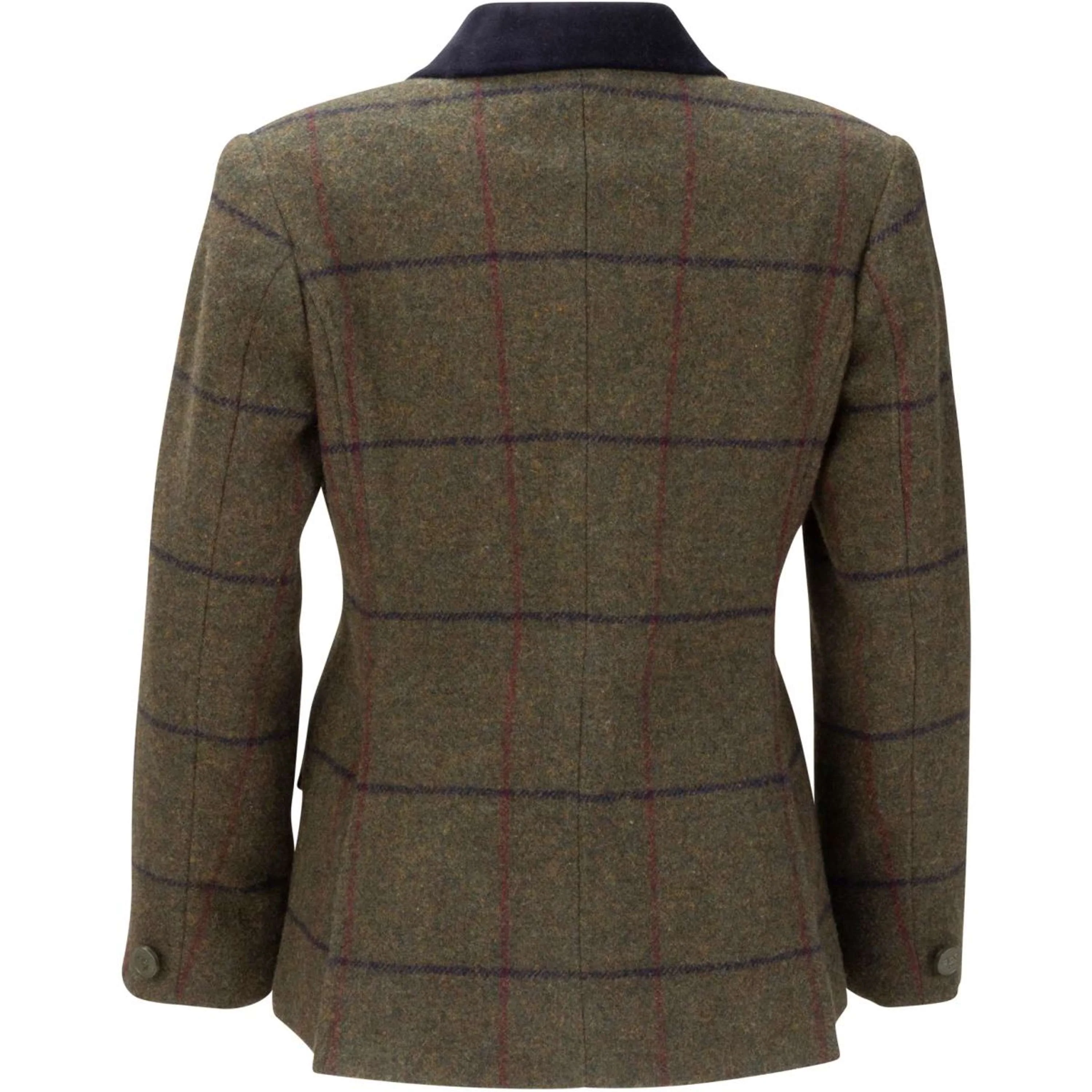 Aubrion by Shires Veste de Concours Saratoga Enfants Spruce Vert Check - Image 4