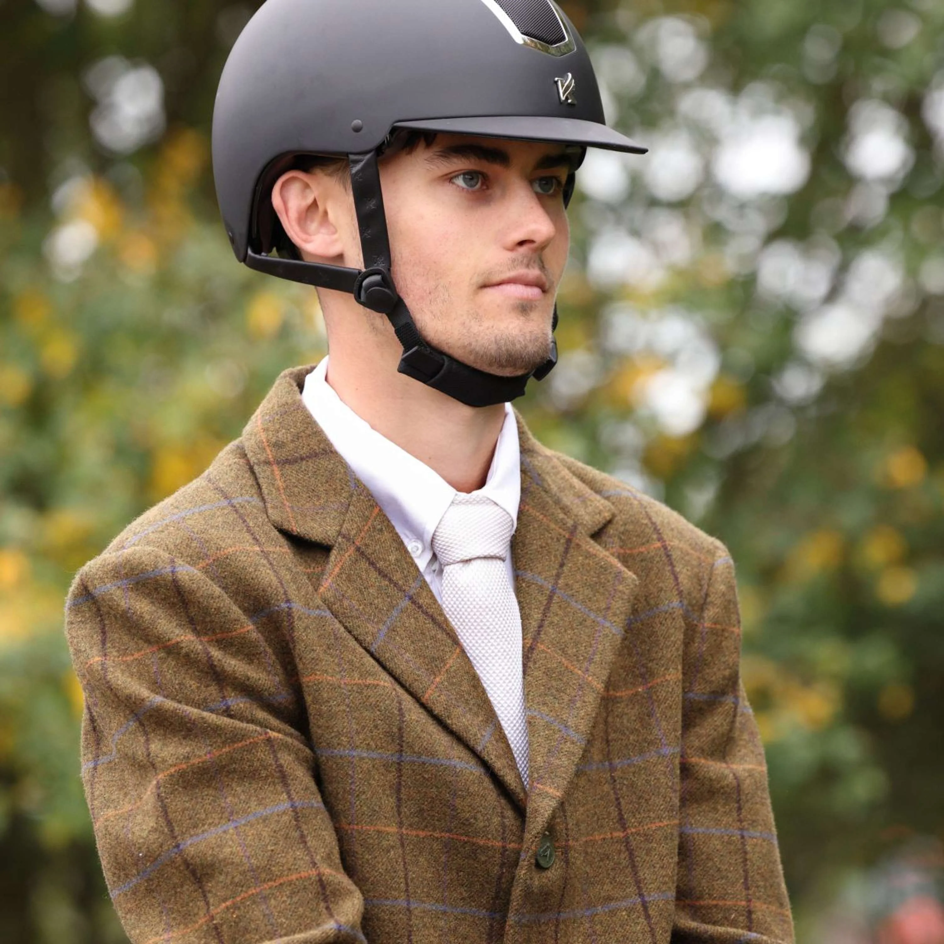 Aubrion by Shires Veste de Concours Saratoga Hommes Chêne Brun Check - Image 11