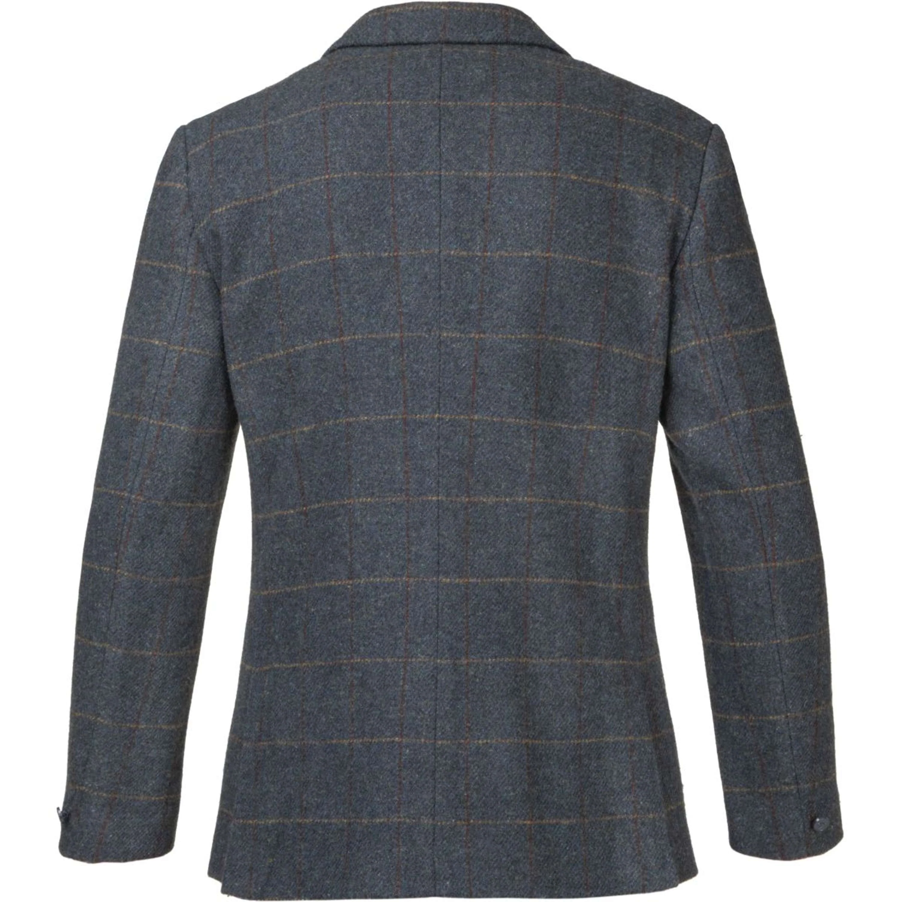 Aubrion by Shires Veste de Concours Saratoga Hommes Juniper Navy Check - Image 12
