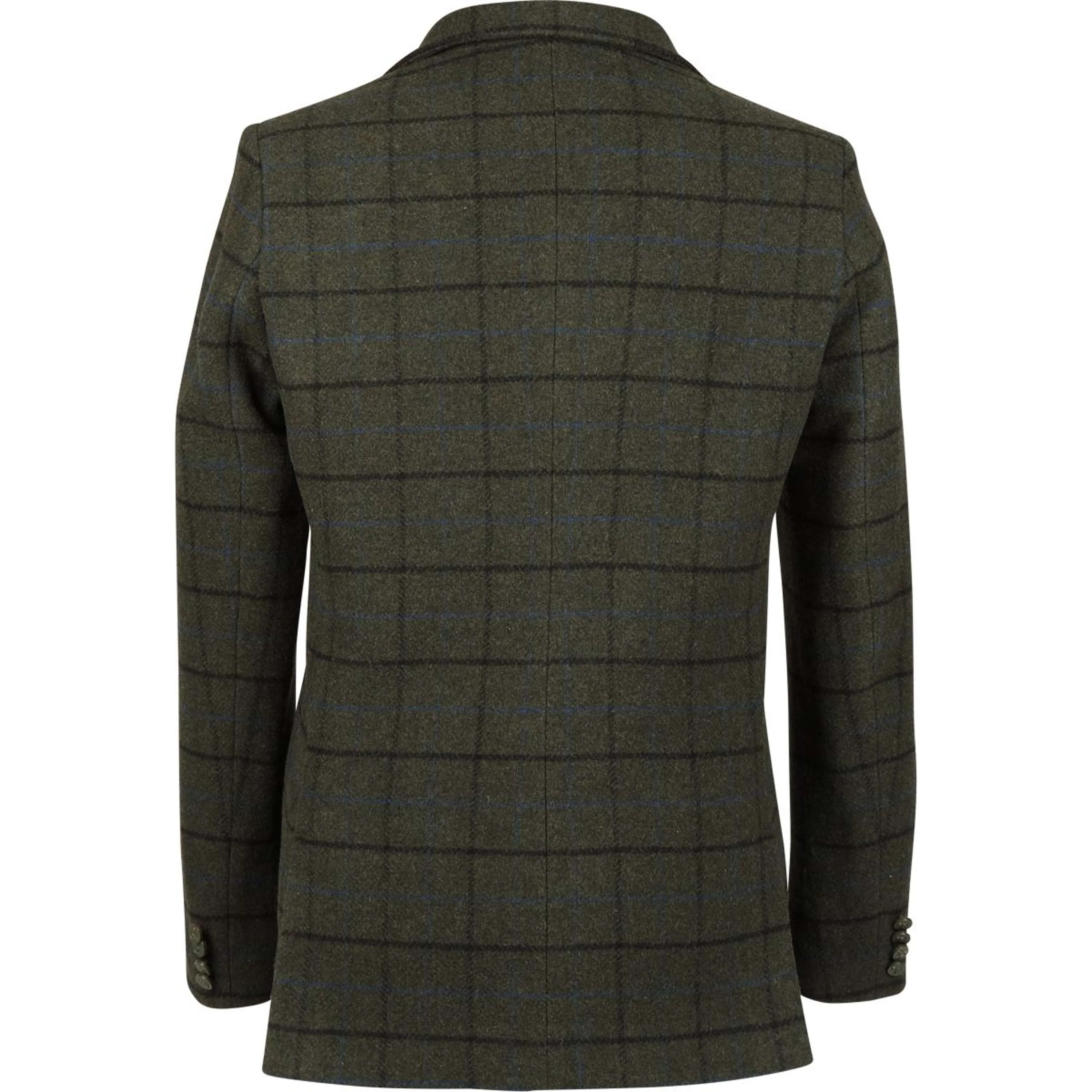 Aubrion by Shires Veste de Concours Saratoga Hommes Vert foncé Check - Image 3
