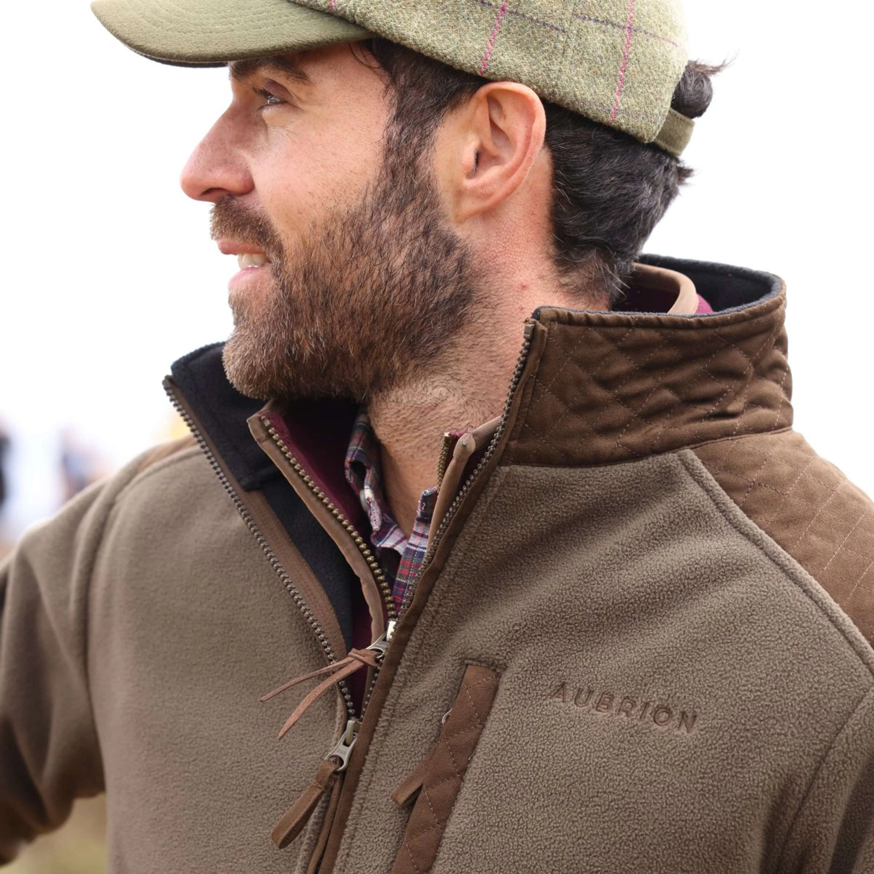 Aubrion by Shires Veste Heritage Fleece Olive foncé - Image 27