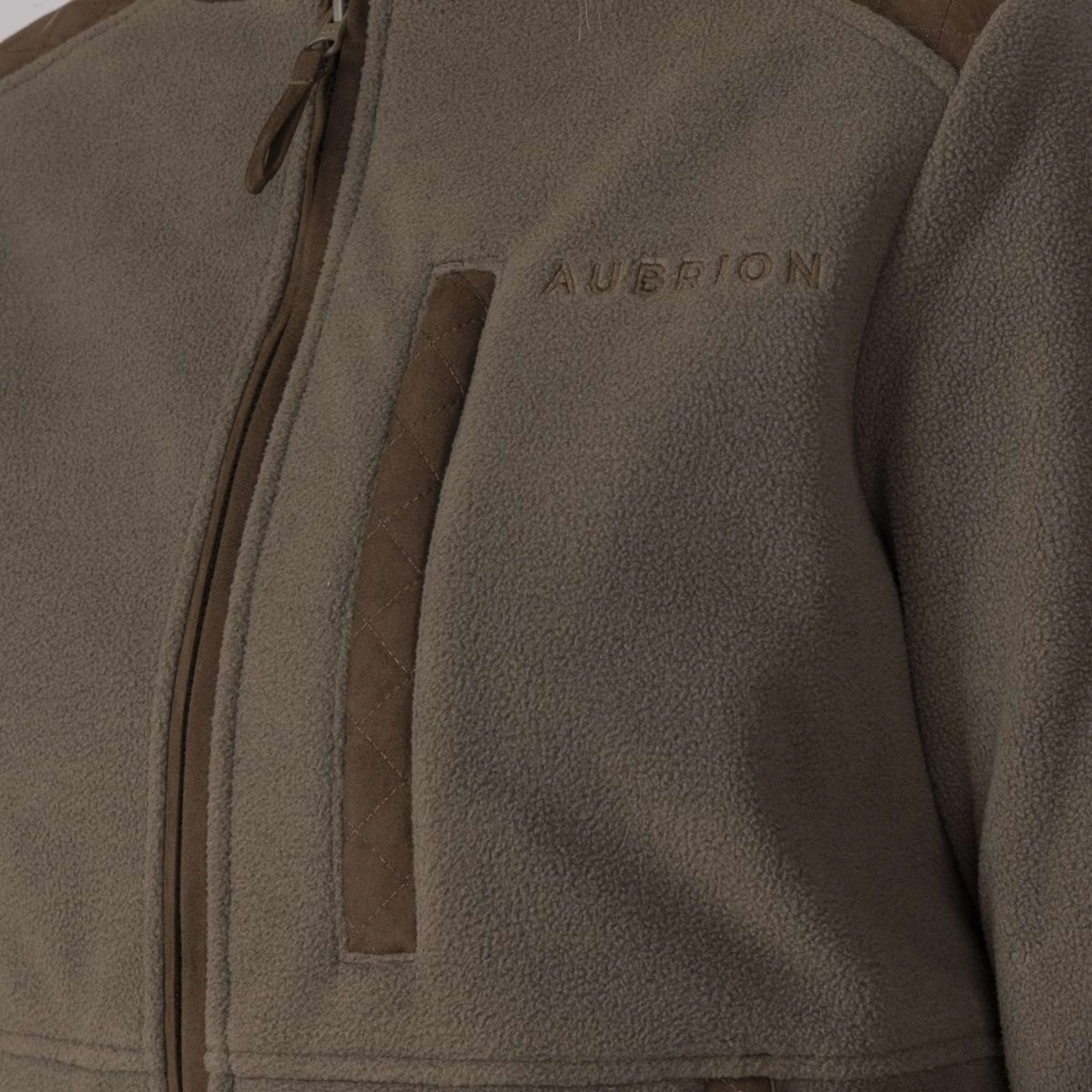 Aubrion by Shires Veste Heritage Fleece Olive foncé - Image 41