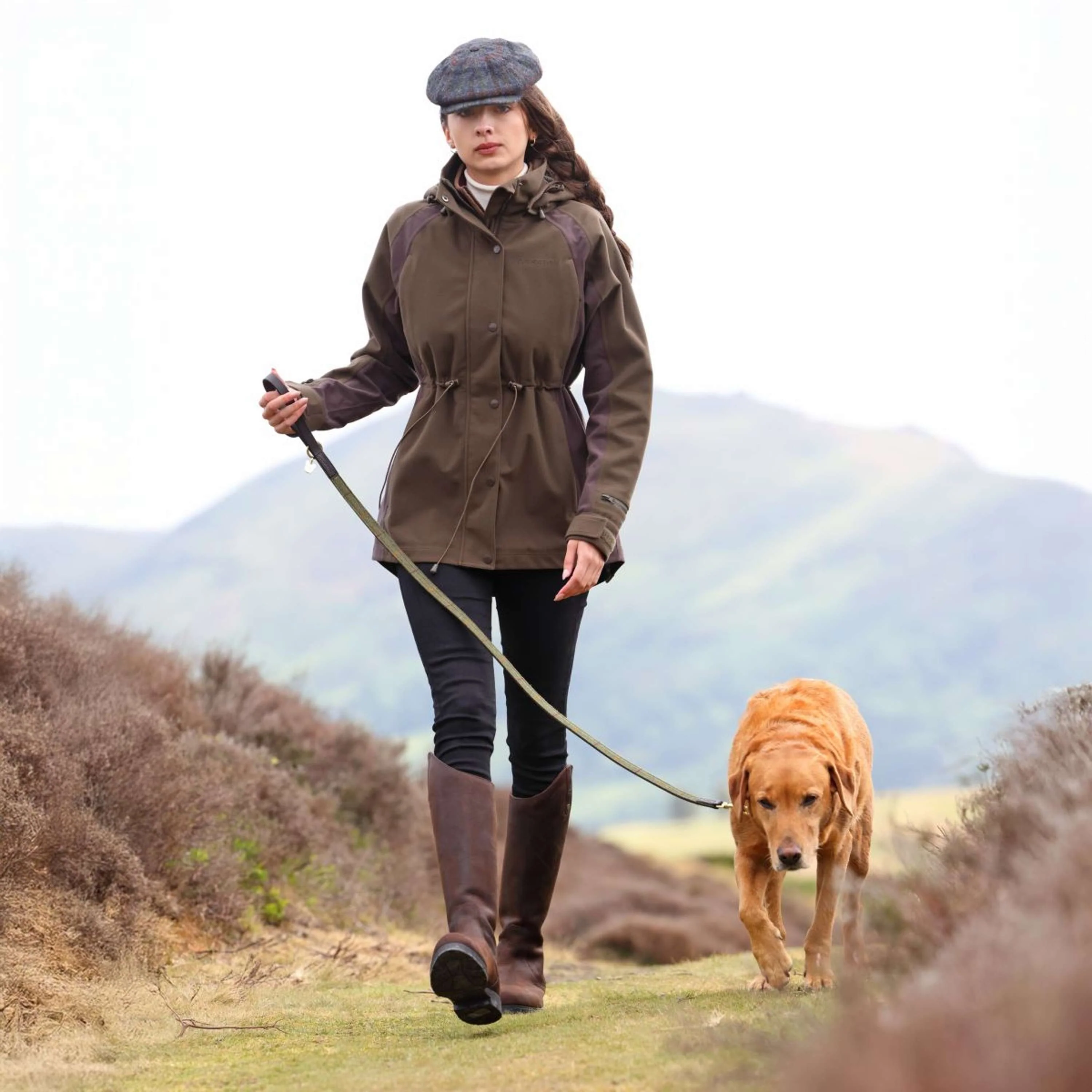 Aubrion by Shires Veste Heritage Olive foncé - Image 12