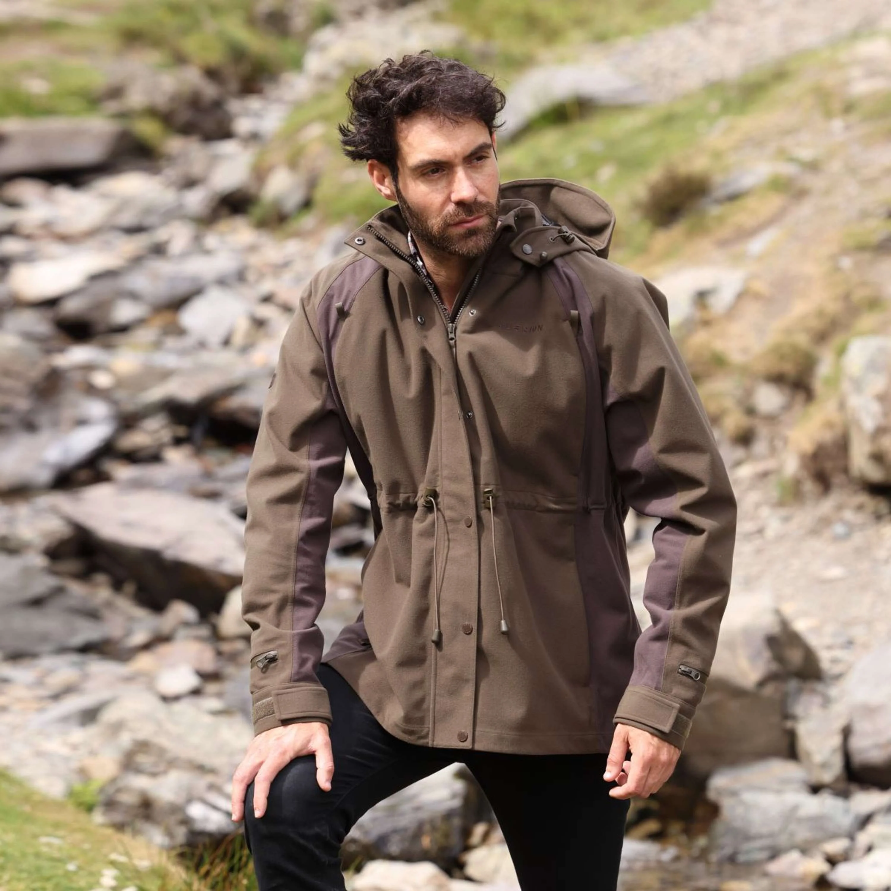 Aubrion by Shires Veste Heritage Olive foncé - Image 35