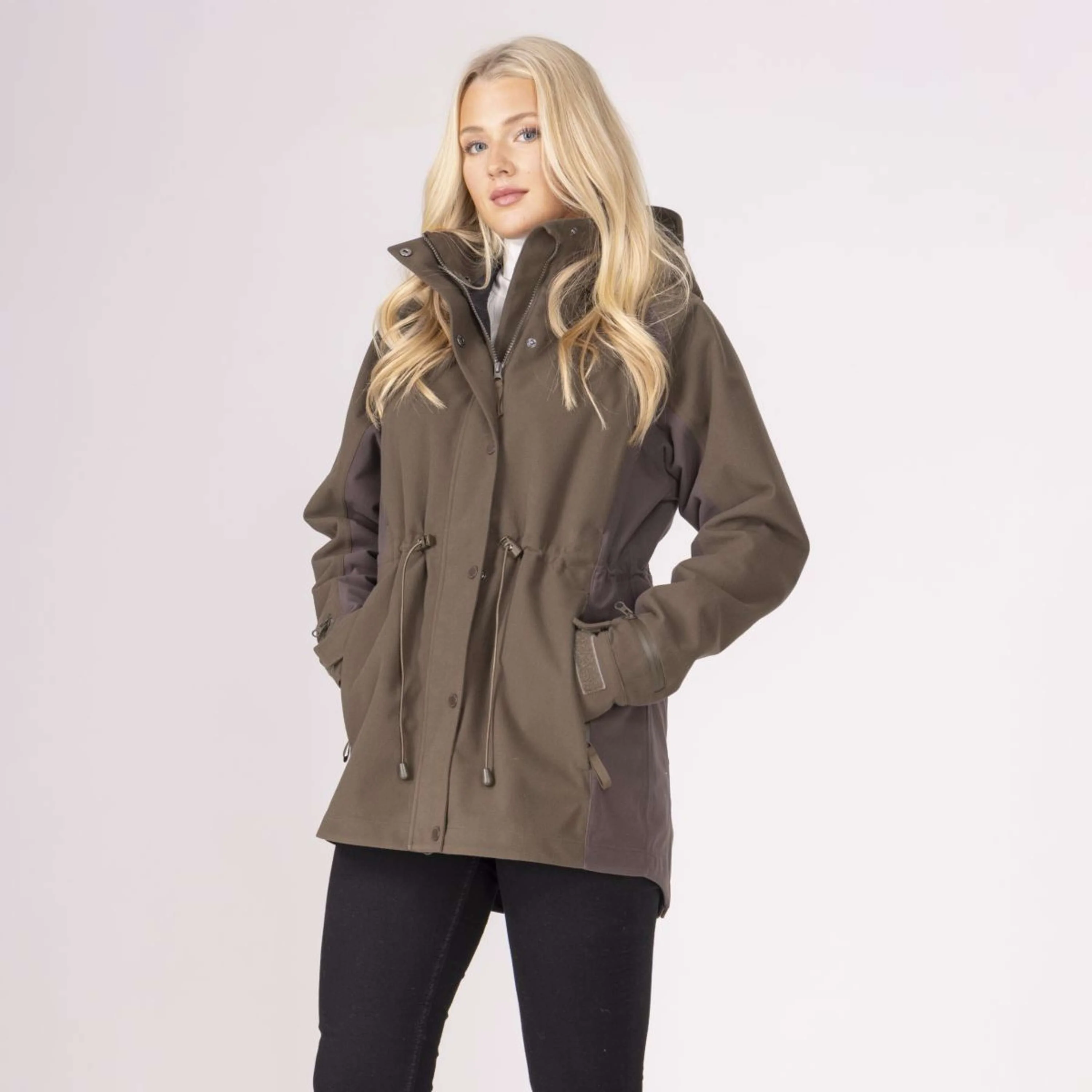 Aubrion by Shires Veste Heritage Olive foncé - Image 43