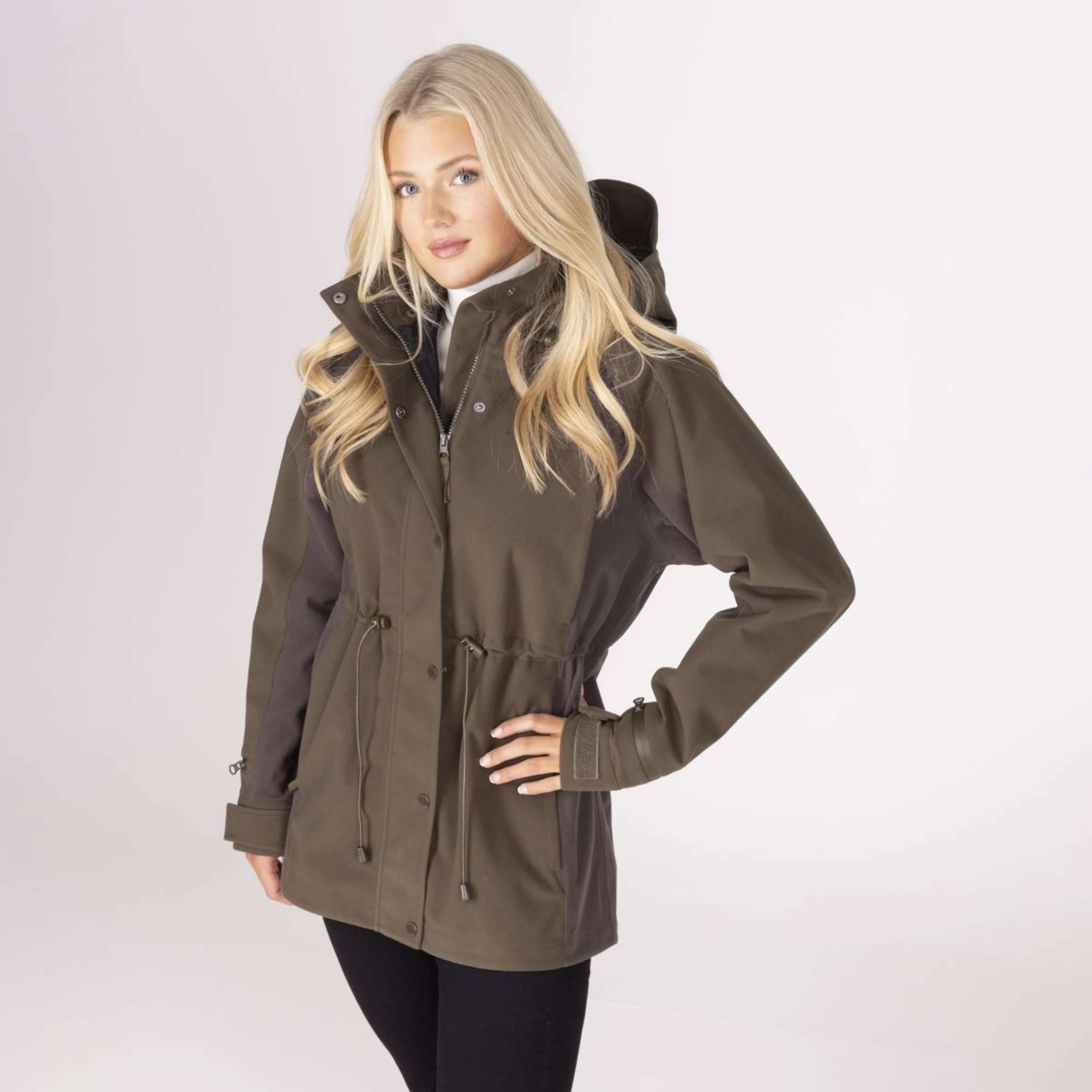 Aubrion by Shires Veste Heritage Olive foncé - Image 45