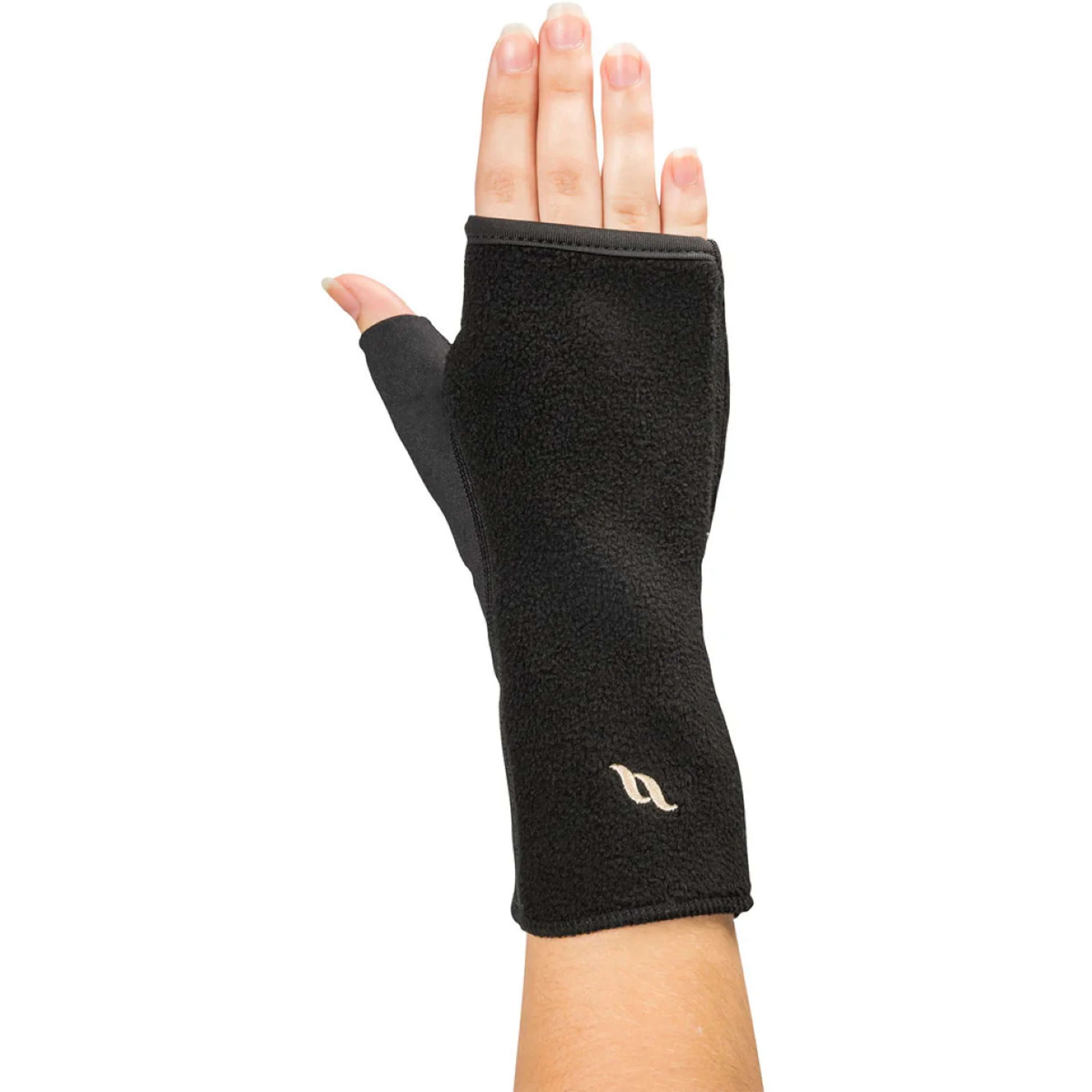 Back on Track Gants Gloria sans Doigts Noir - Image 4
