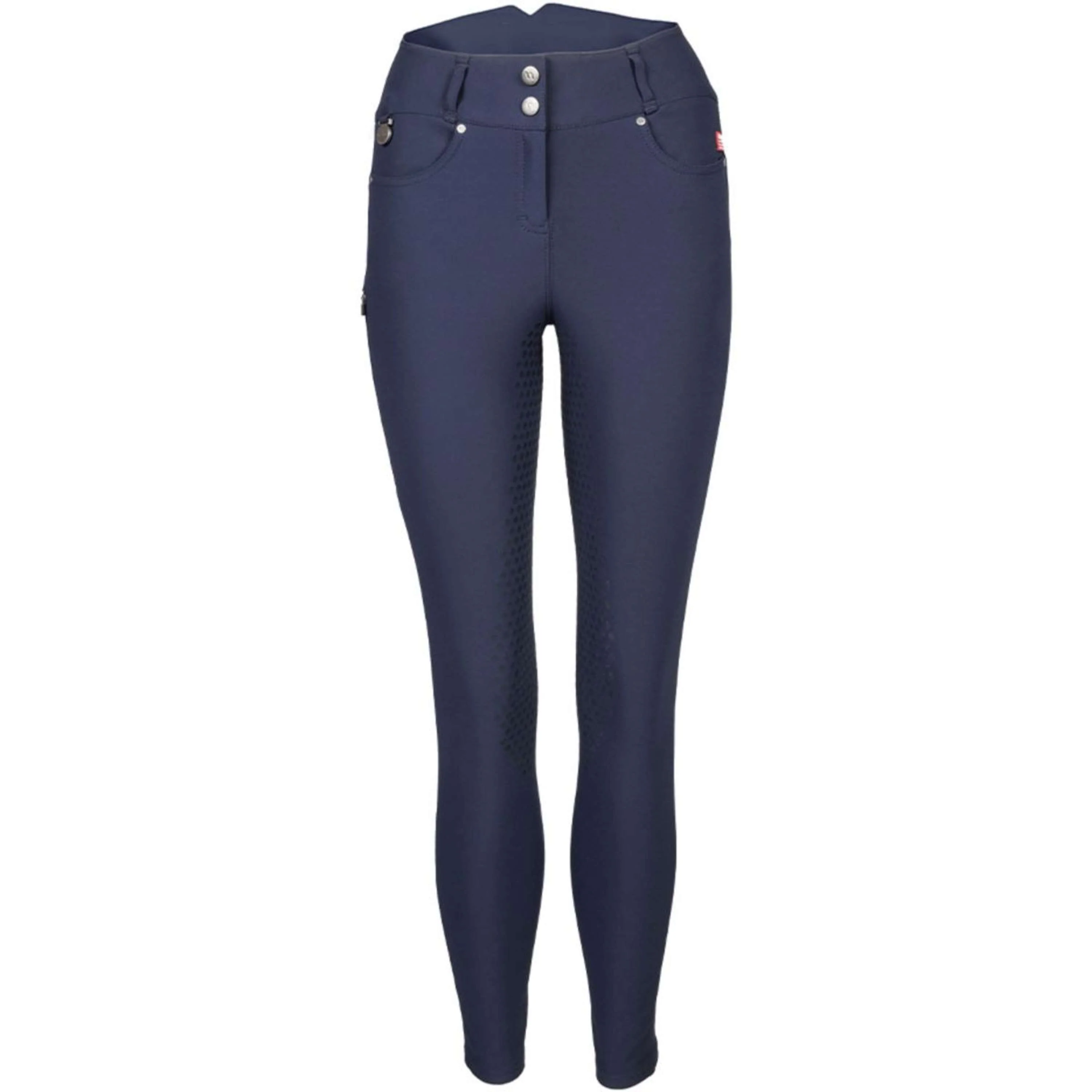 Back on Track Pantalon d'Équitation Julia Full Grip Bleu - Image 4