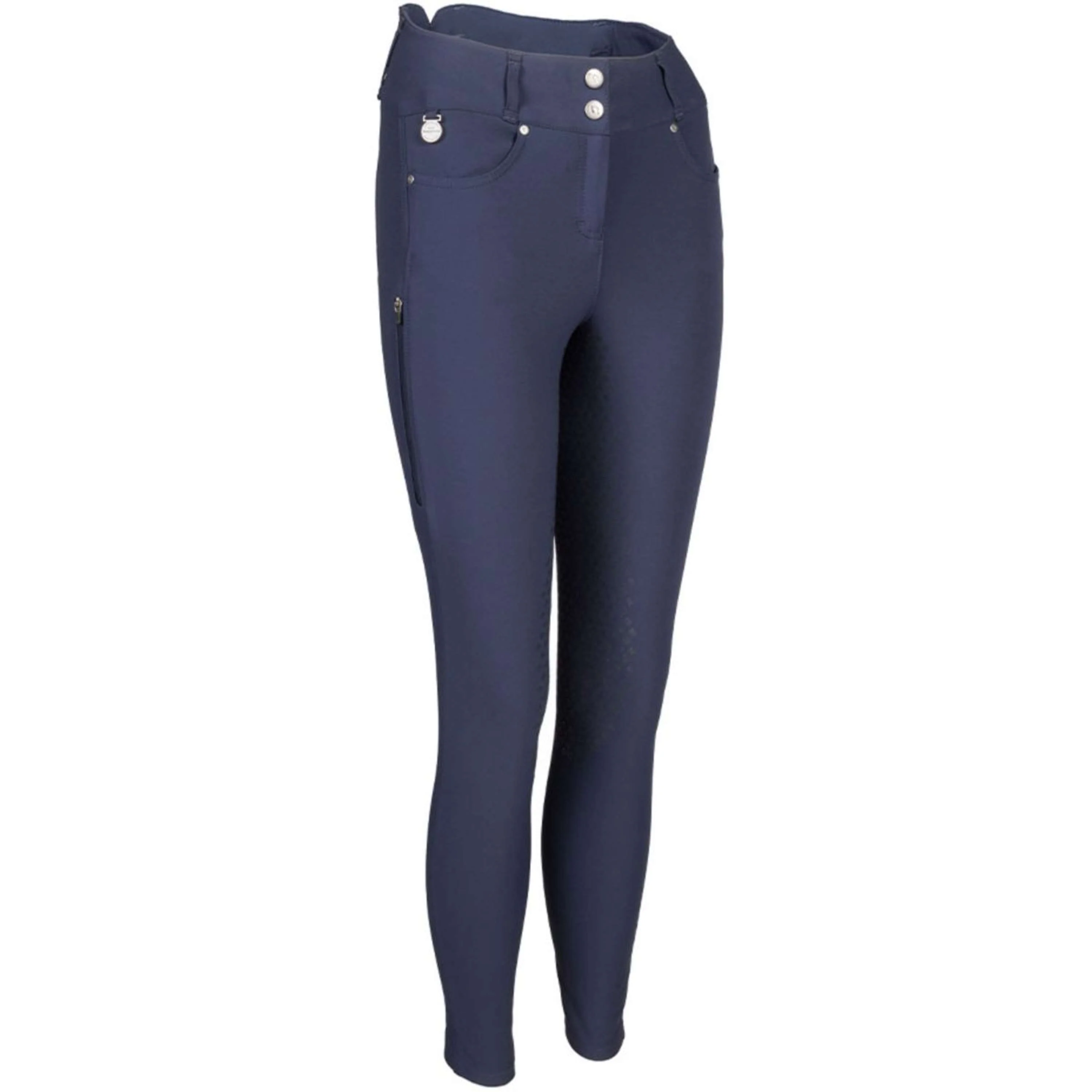 Back on Track Pantalon d'Équitation Julia Full Grip Bleu - Image 5