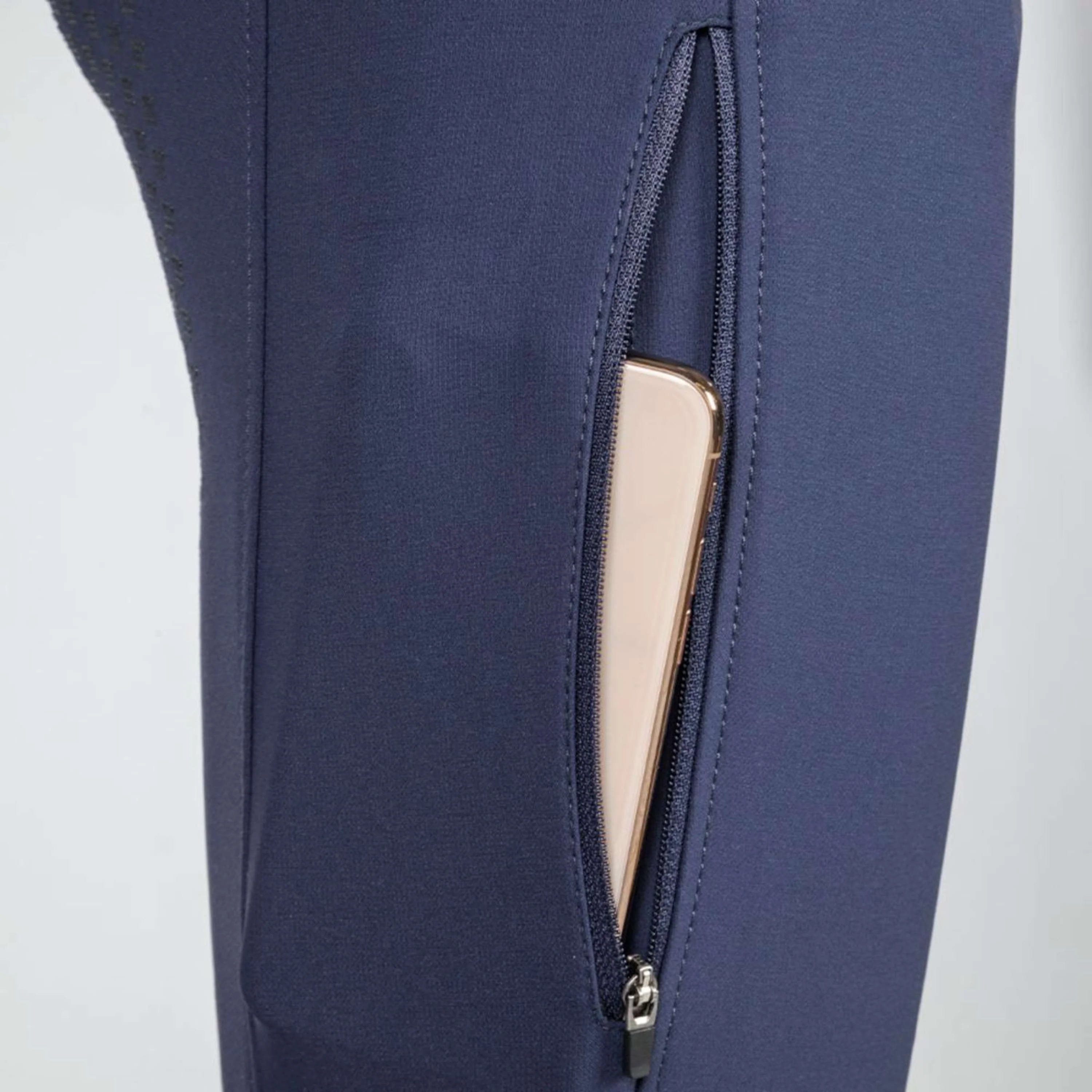 Back on Track Pantalon d'Équitation Julia Full Grip Bleu - Image 7