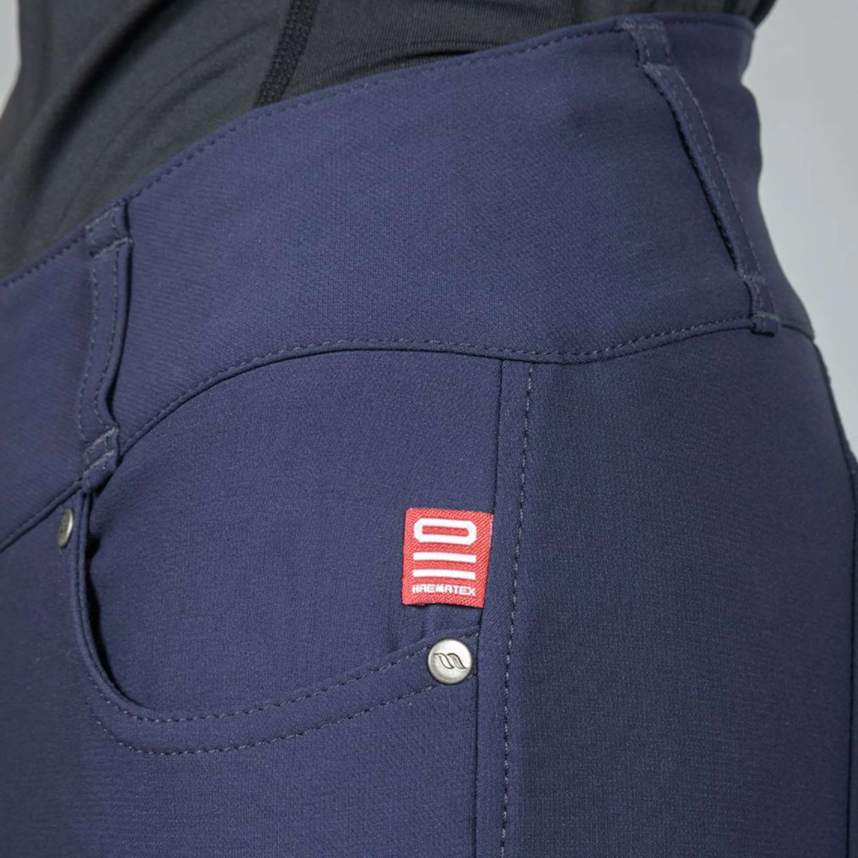 Back on Track Pantalon d'Équitation Julia Full Grip Bleu - Image 9