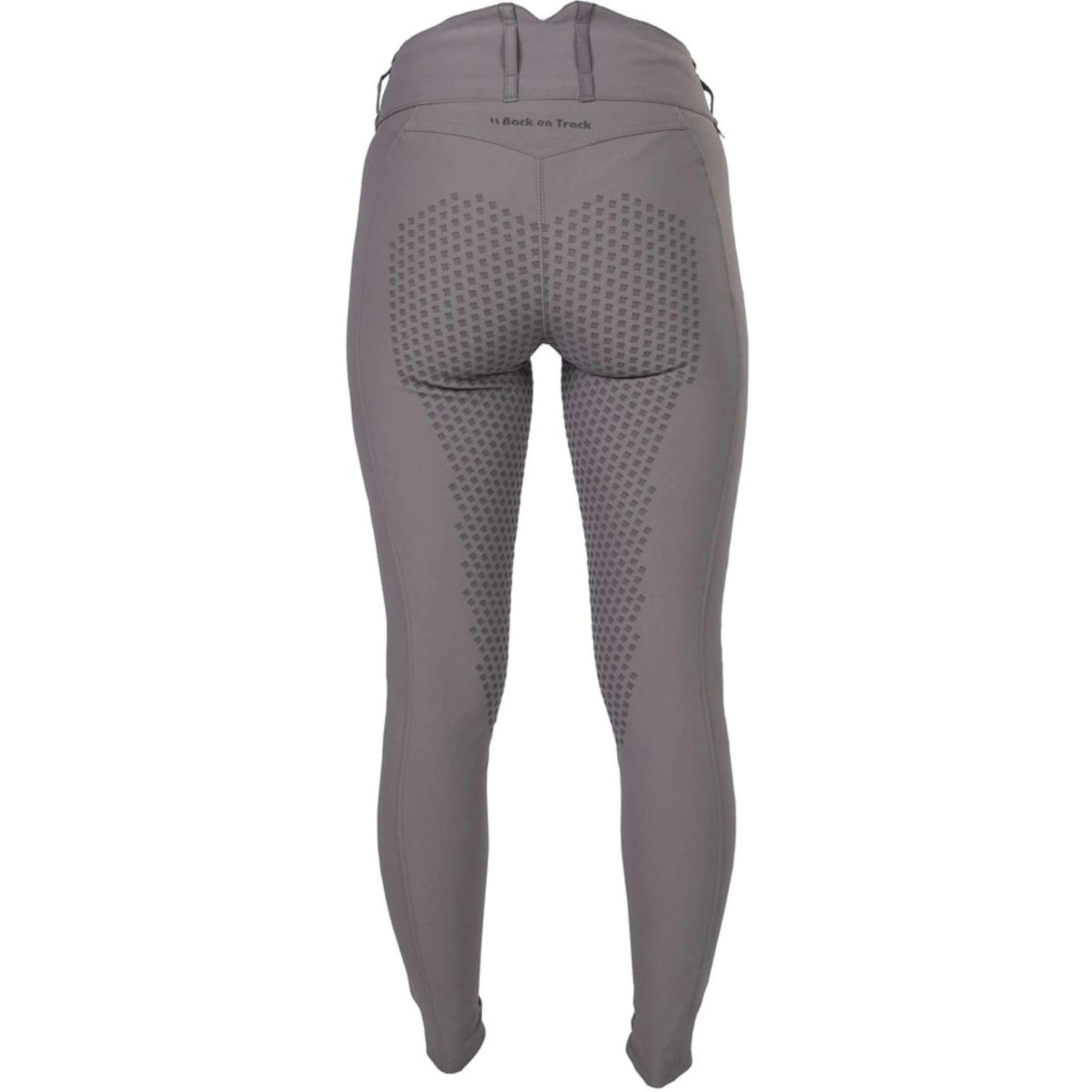 Back on Track Pantalon d'Équitation Julia Full Grip Gris - Image 3