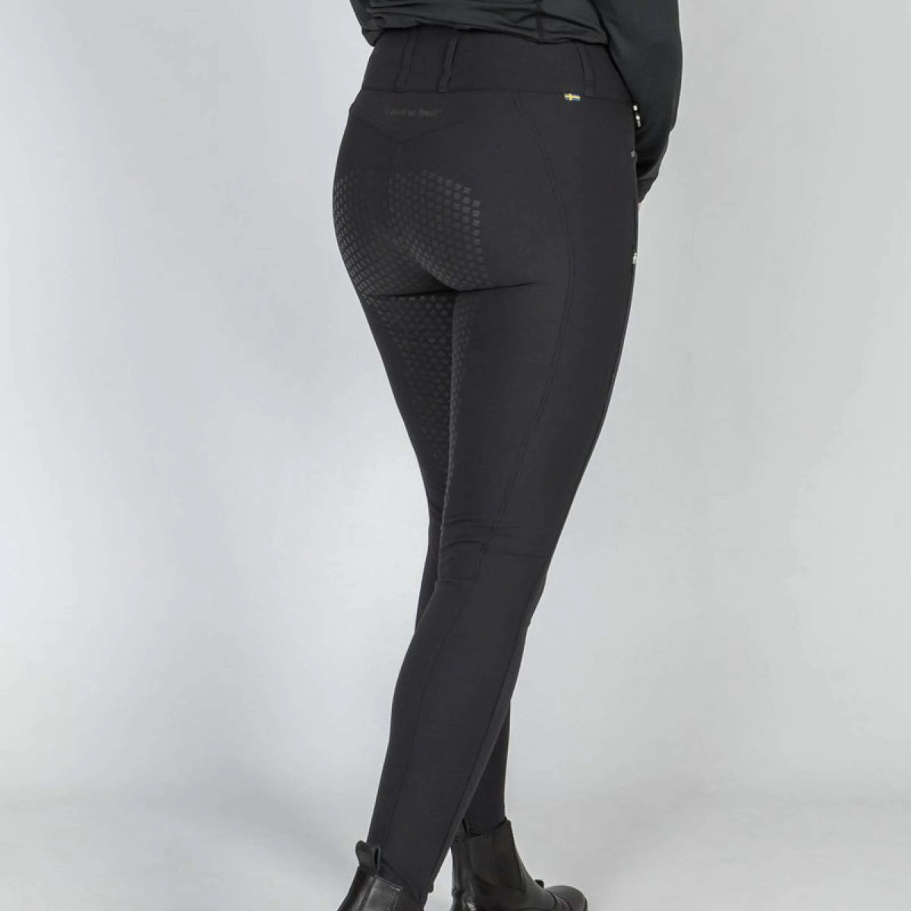 Back on Track Pantalon d'Équitation Julia Full Grip Noir - Image 8