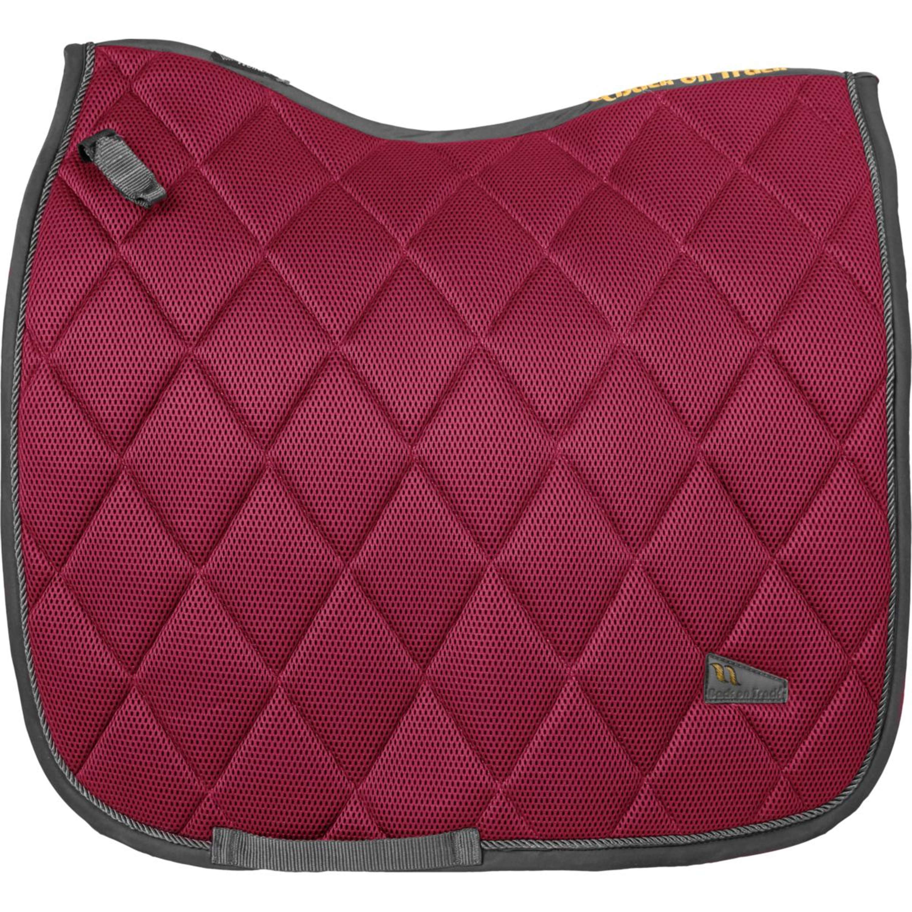 Back on Track Tapis de Selle AirFlow Dressage Vin rouge - Image 2