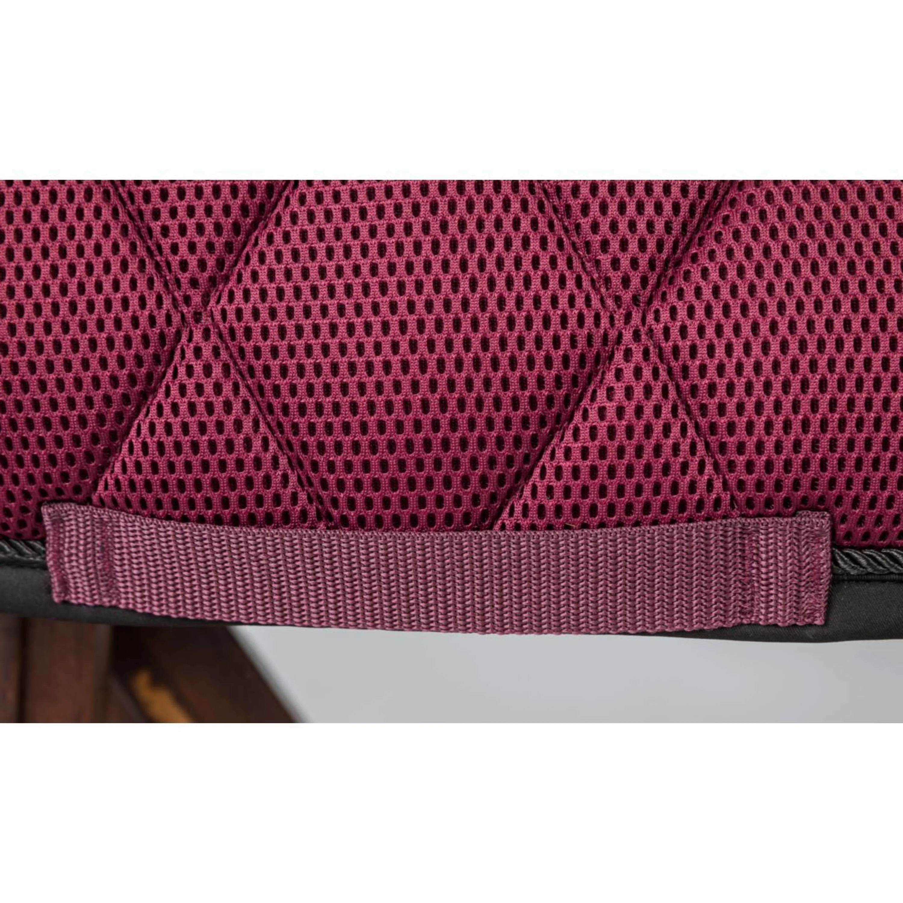 Back on Track Tapis de Selle AirFlow Dressage Vin rouge - Image 5