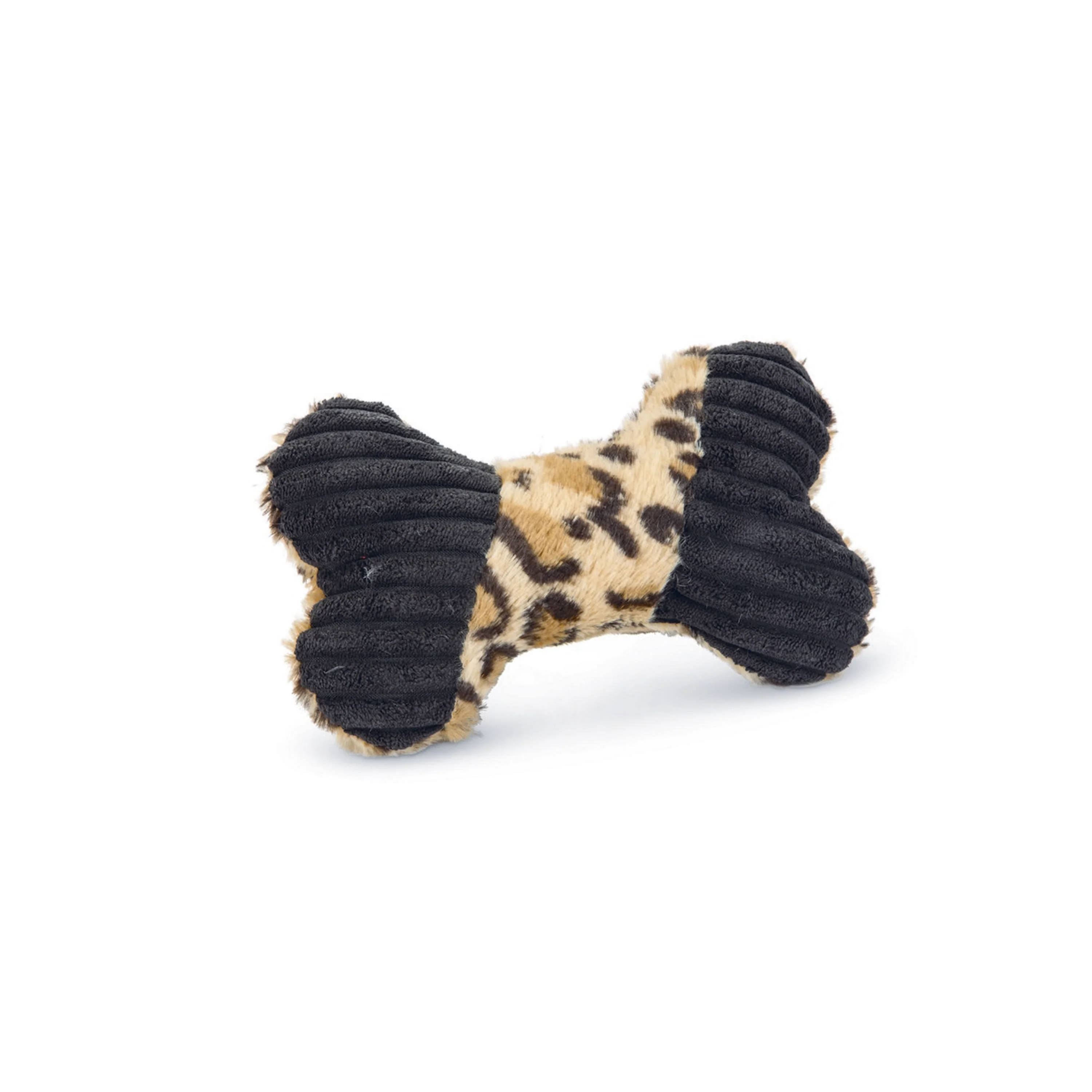 Beeztees Os Peluche Noir/Beige - Image 2