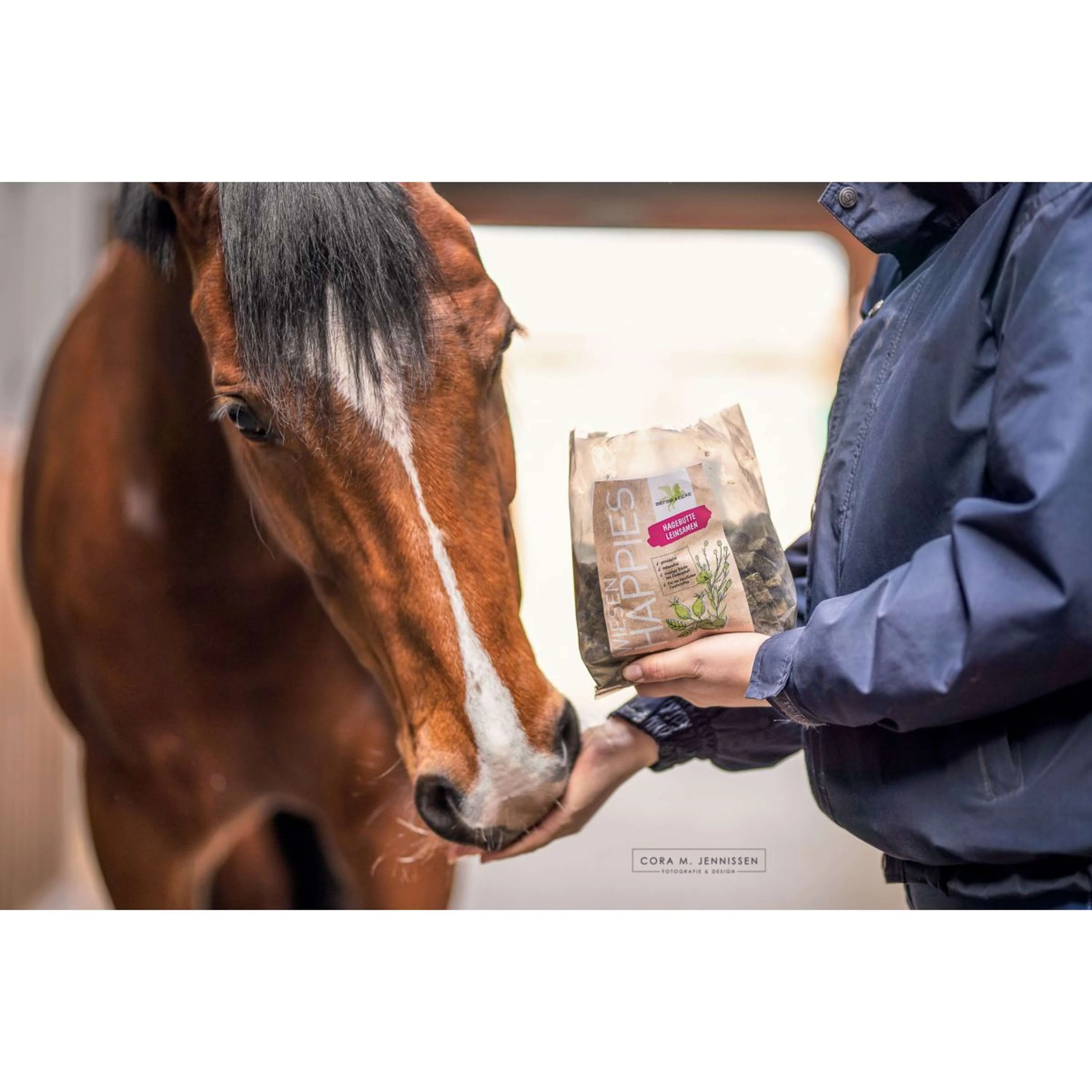 Bense & Eicke Friandises pour Cheval Wiesen Happies Graines de Lin Rose Musquée - Image 4
