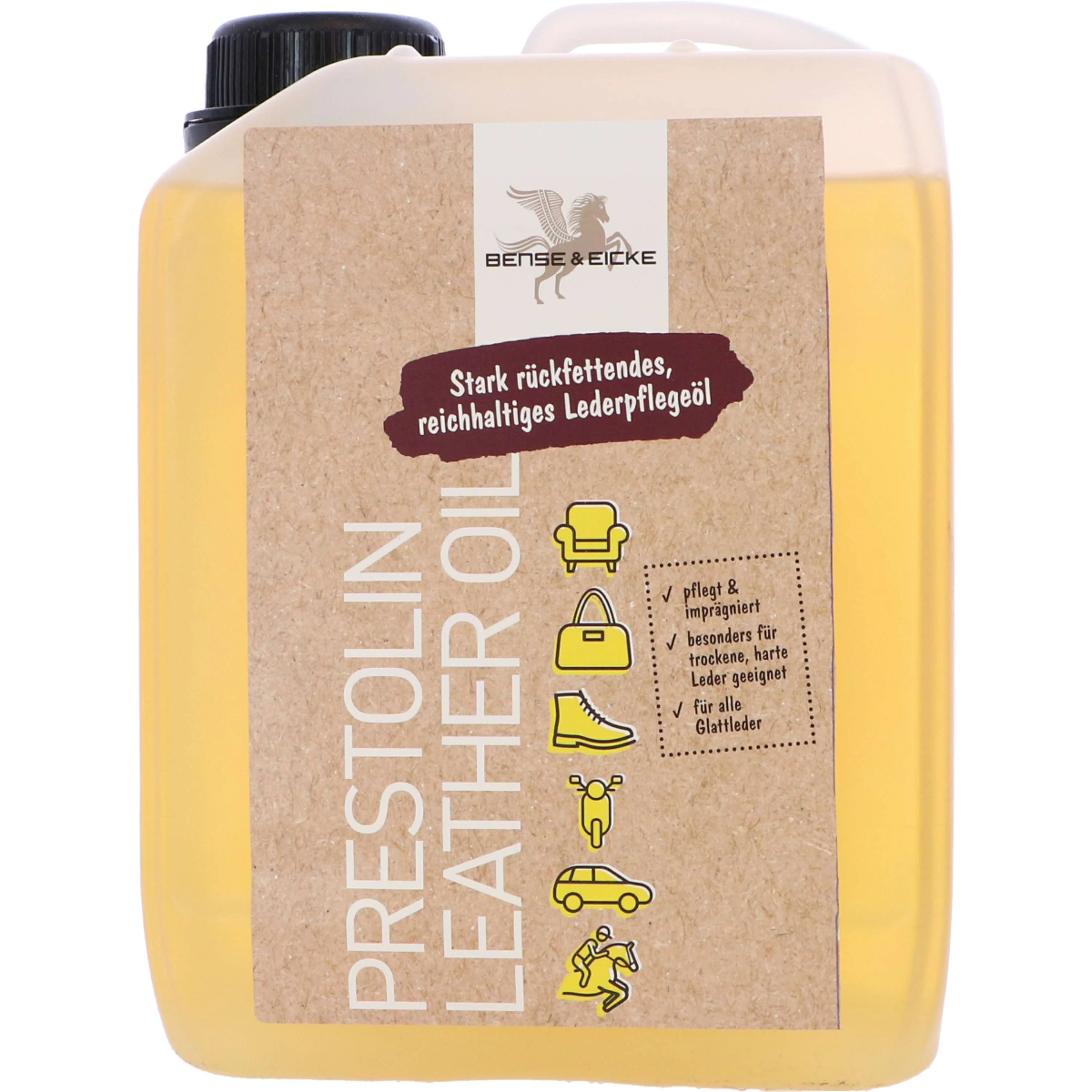 Bense & Eicke Huile pour Cuir Prestolin Nature - Image 4