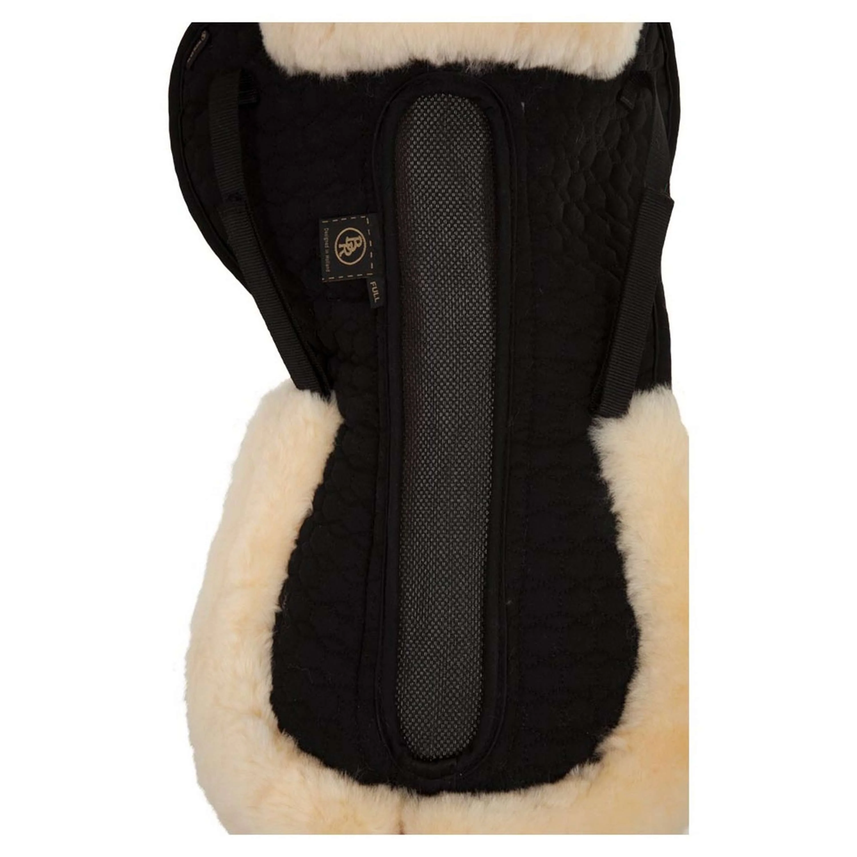 BR Amortisseur Air Mesh Sheepskin Noir/Naturel - Image 2