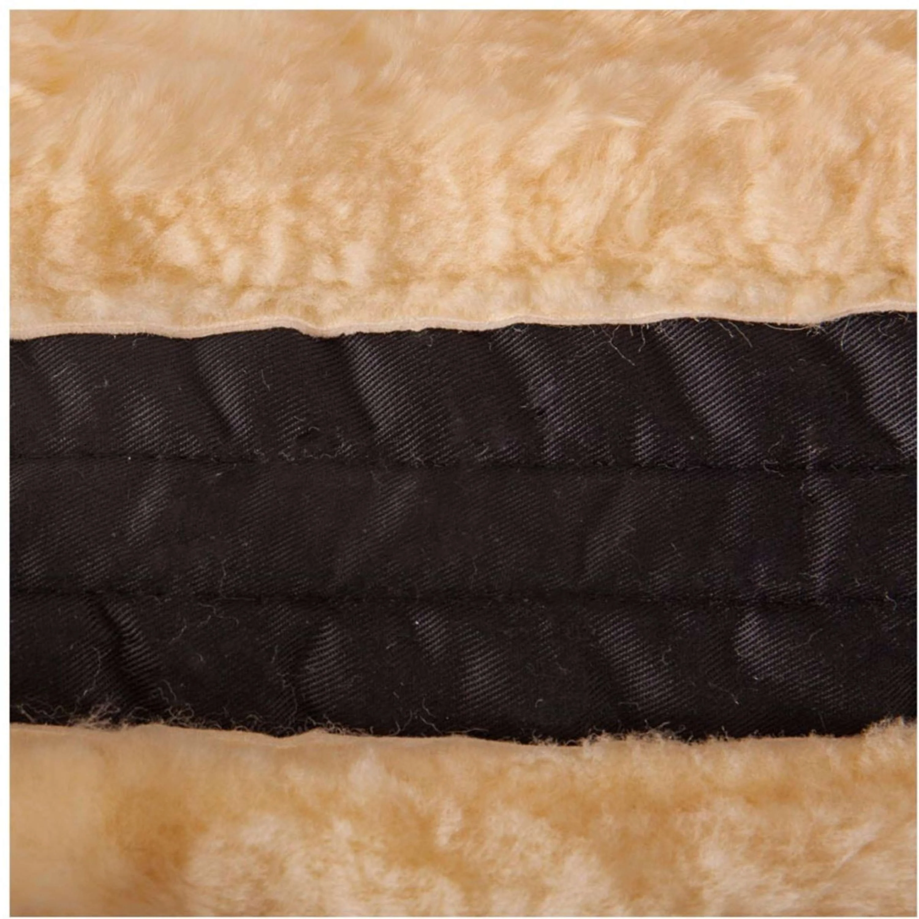 BR Amortisseur Canal Rachidien Sheepskin Noir/Naturel - Image 2