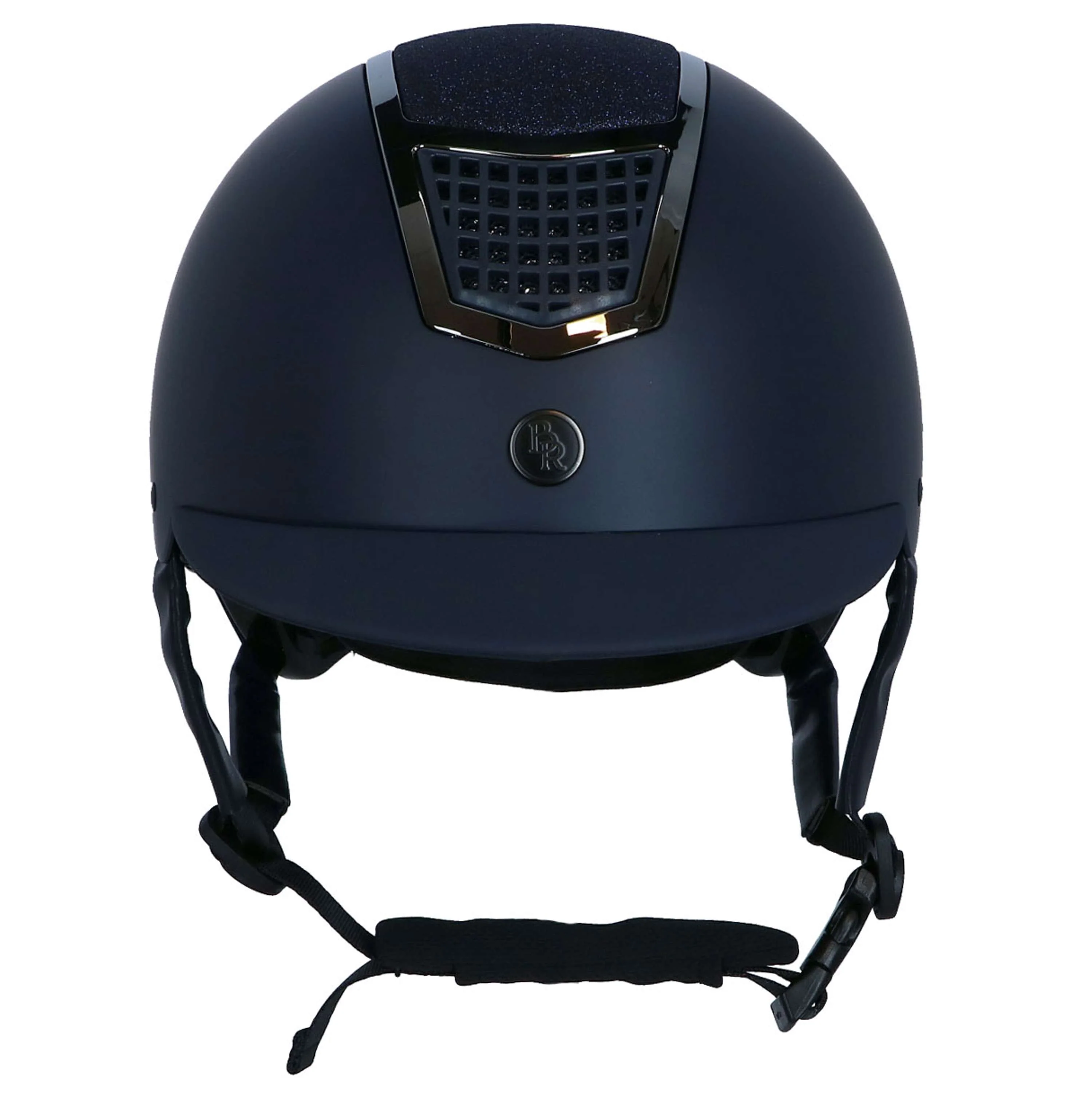 BR Bombe d’Équitation Lambda Glitter Navy/Gunmetal - Image 3