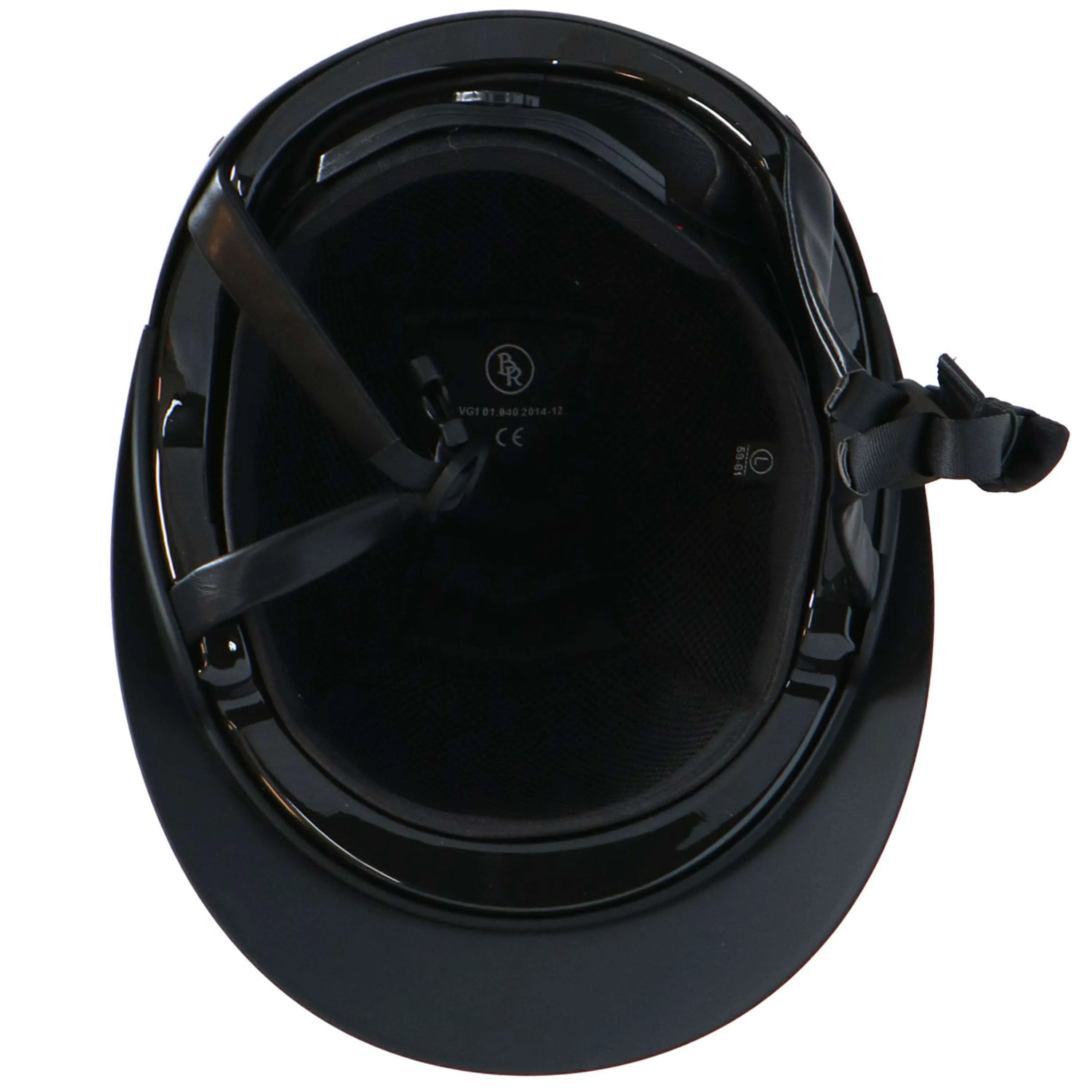 BR Bombe d’Équitation Lambda Plus Glitter Noir/Métal - Image 8