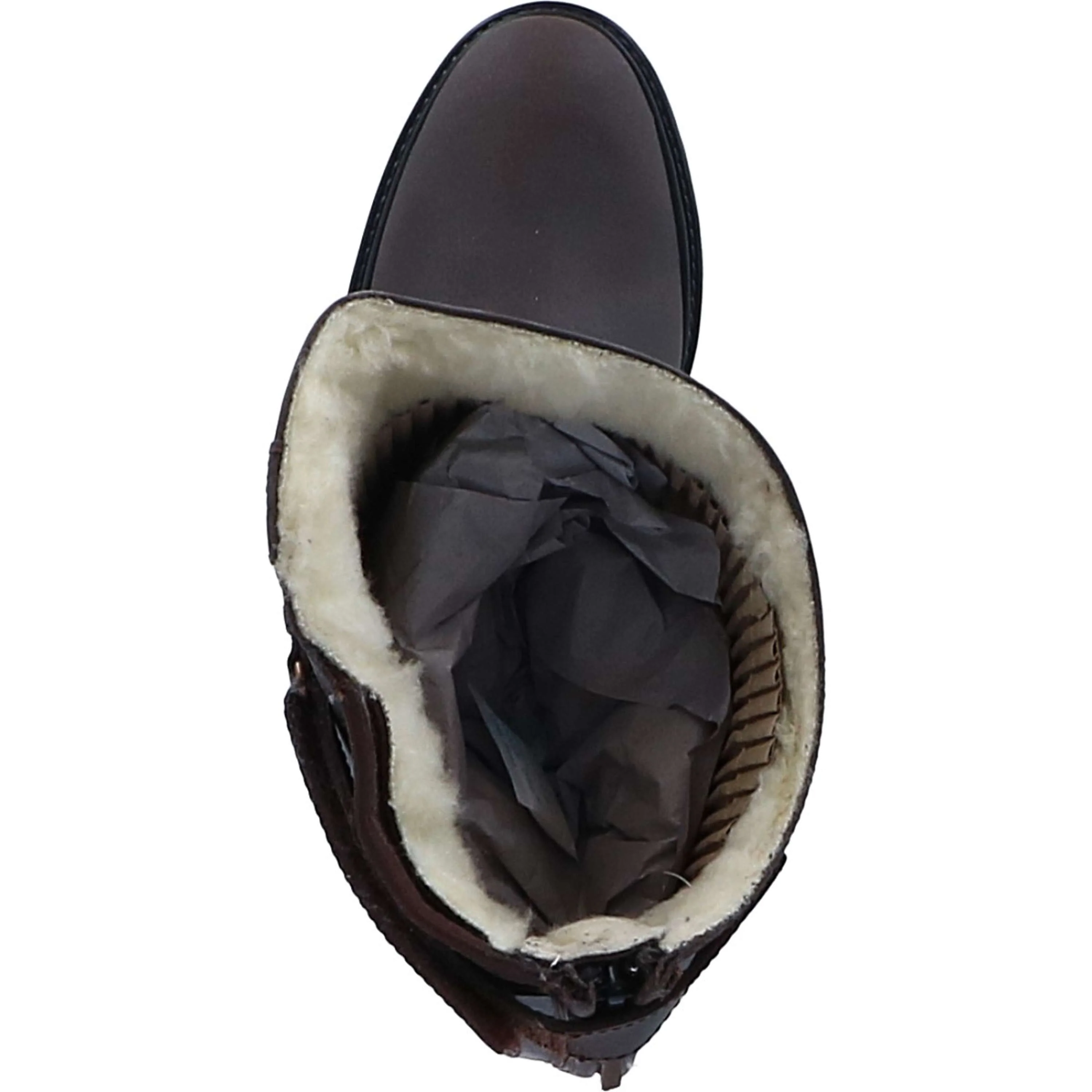 BR Bottes d'Hiver Greenland II Nubuck avec Semelle Caoutchouc Marron - Image 9