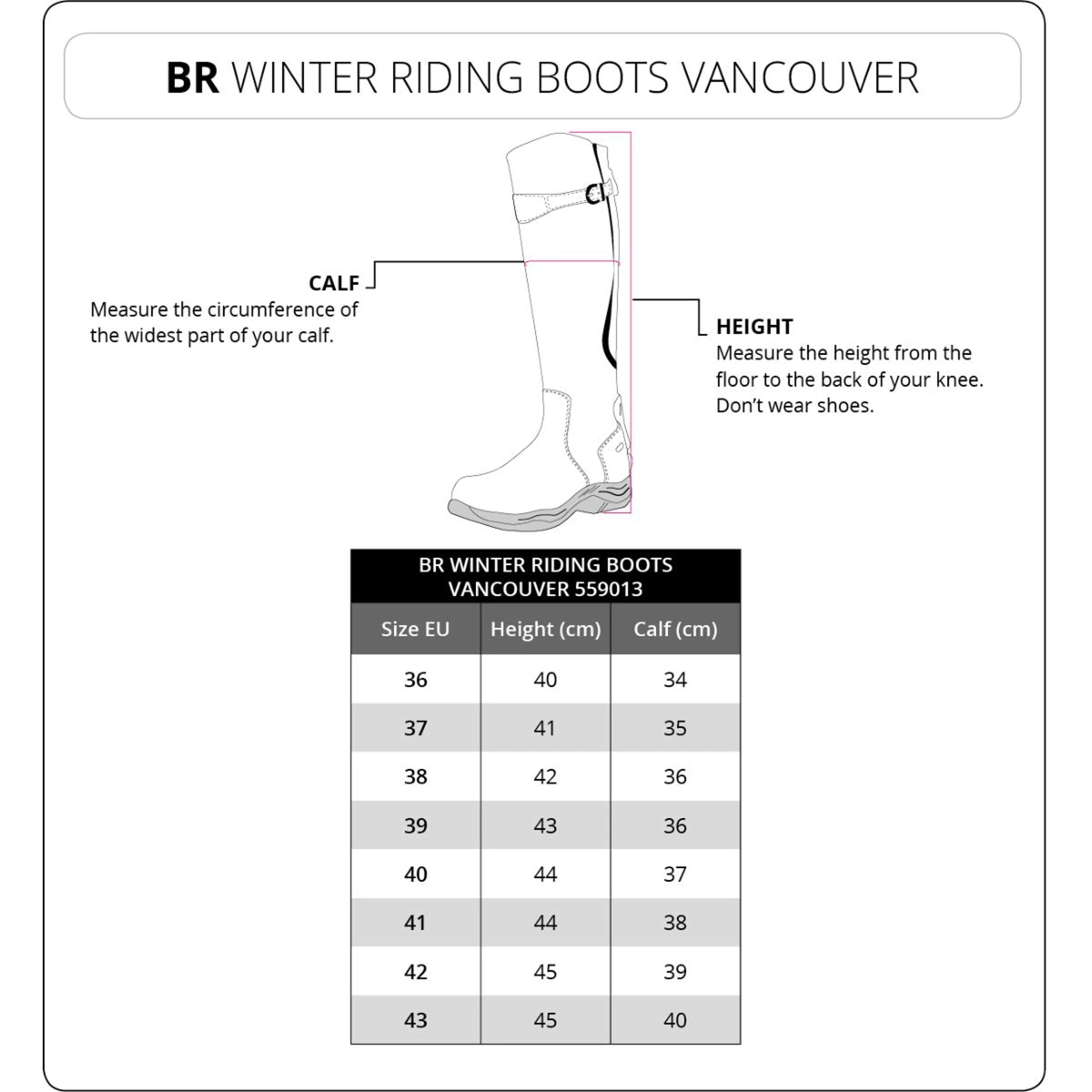 BR Bottes d'Hiver Vancouver Noir - Image 5