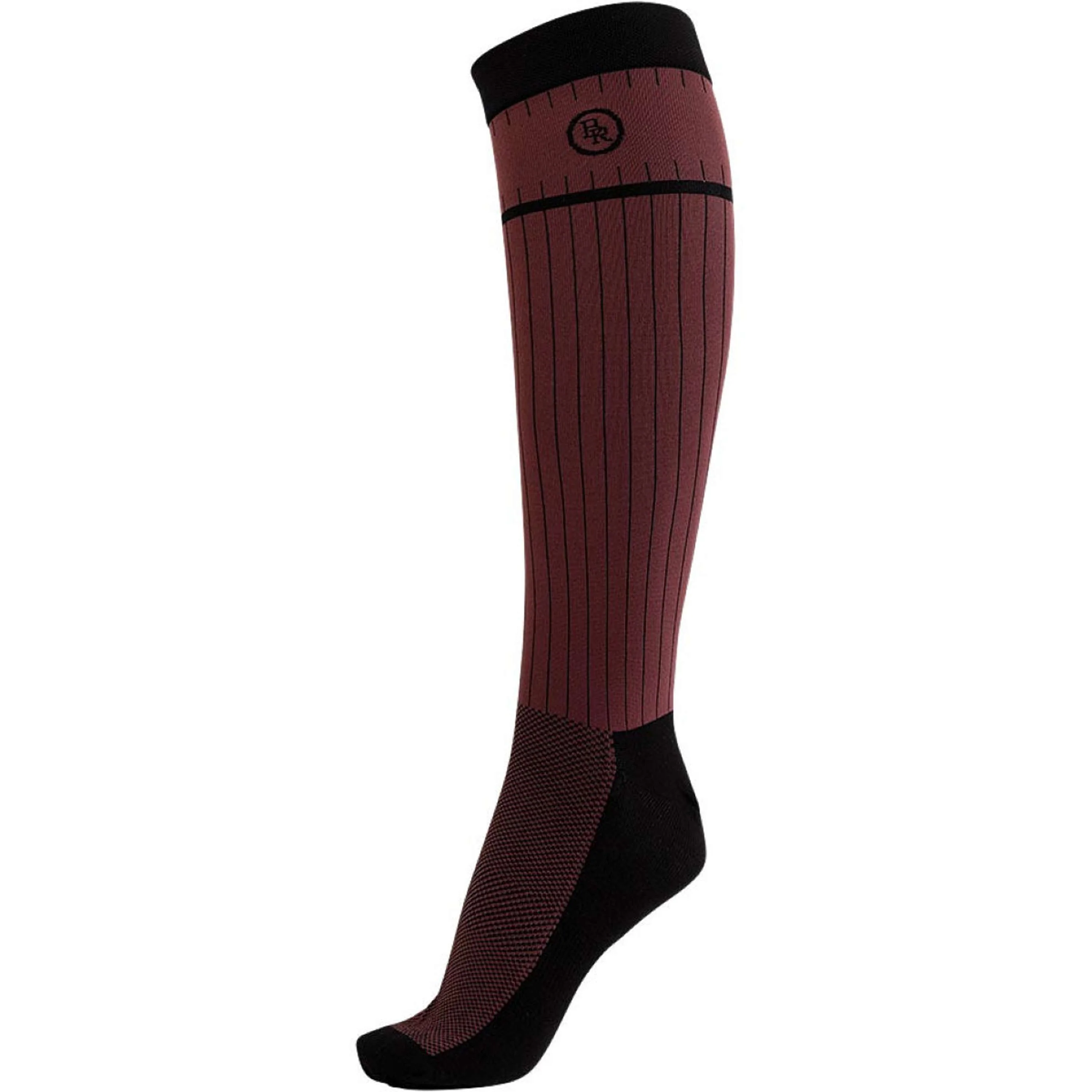 BR Chaussettes d'Équitation Katelijn New Maroon - Image 2