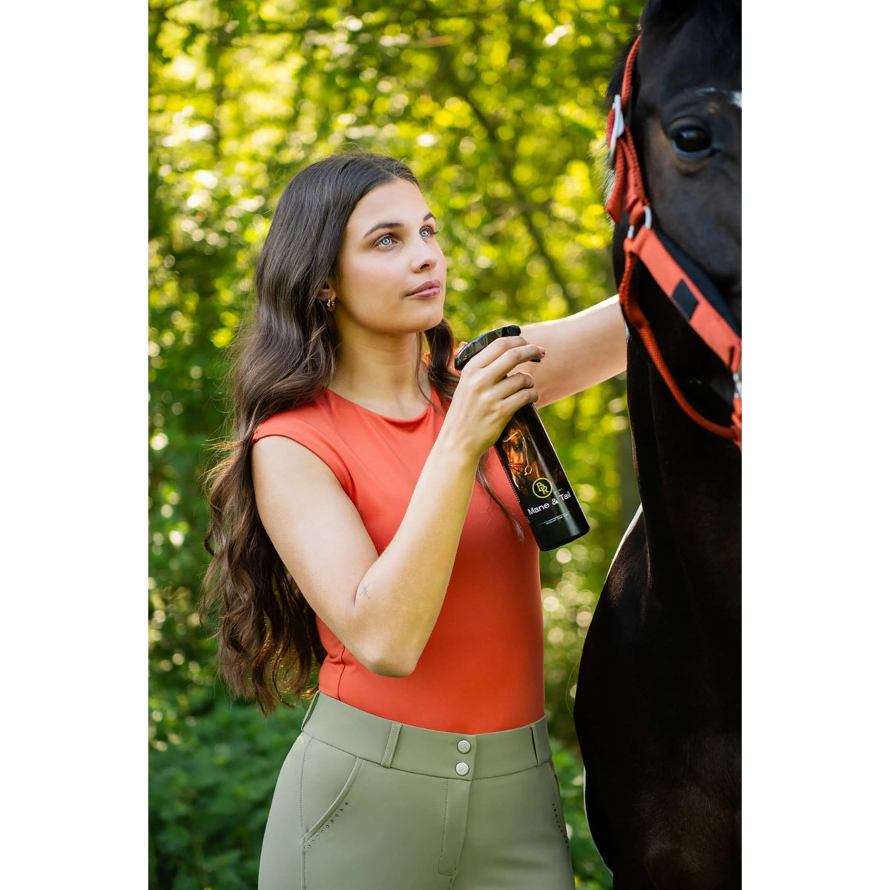 BR Chemise Klaske Sans Manche Mecca Orange - Image 2